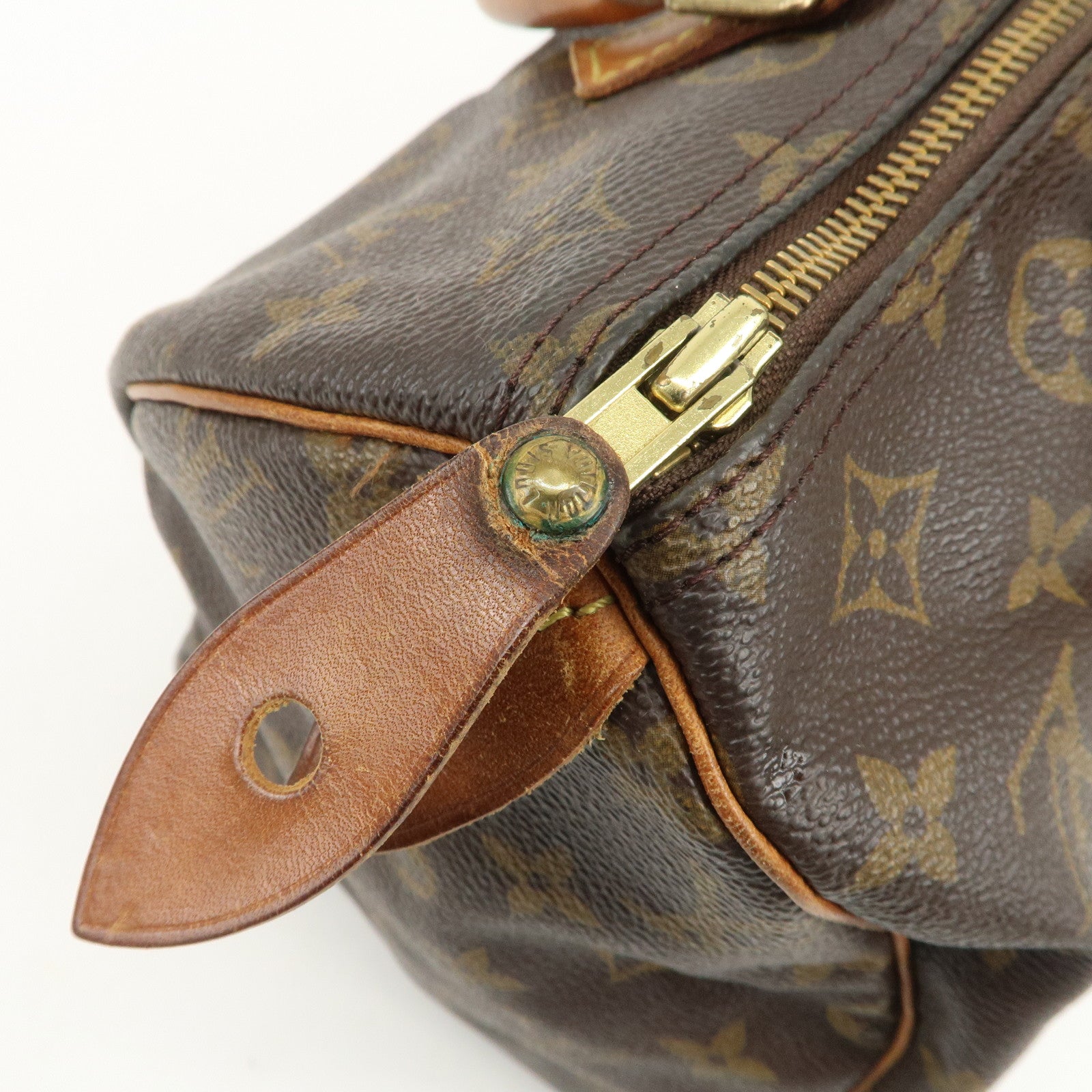 Louis Vuitton Monogram Speedy 30 Boston Bag Hand Bag Brown M41526