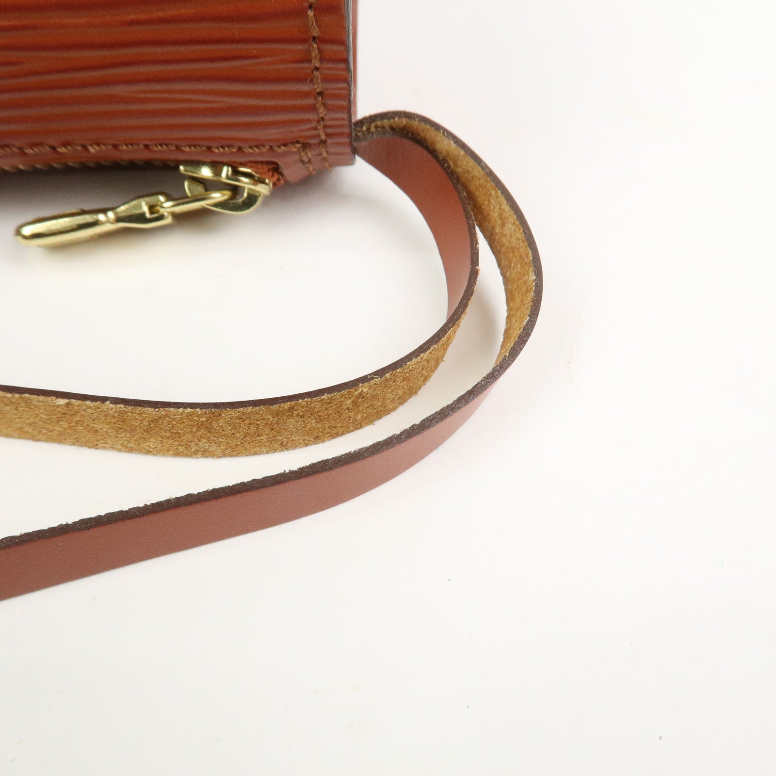 Louis Vuitton Epi Leather Mini Pouch For Soufflot Hand Bag