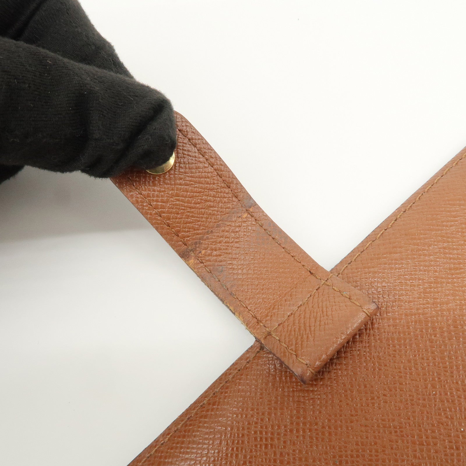 Louis Vuitton Monogram Canvas Agenda PM Planner Cover Brown R20005