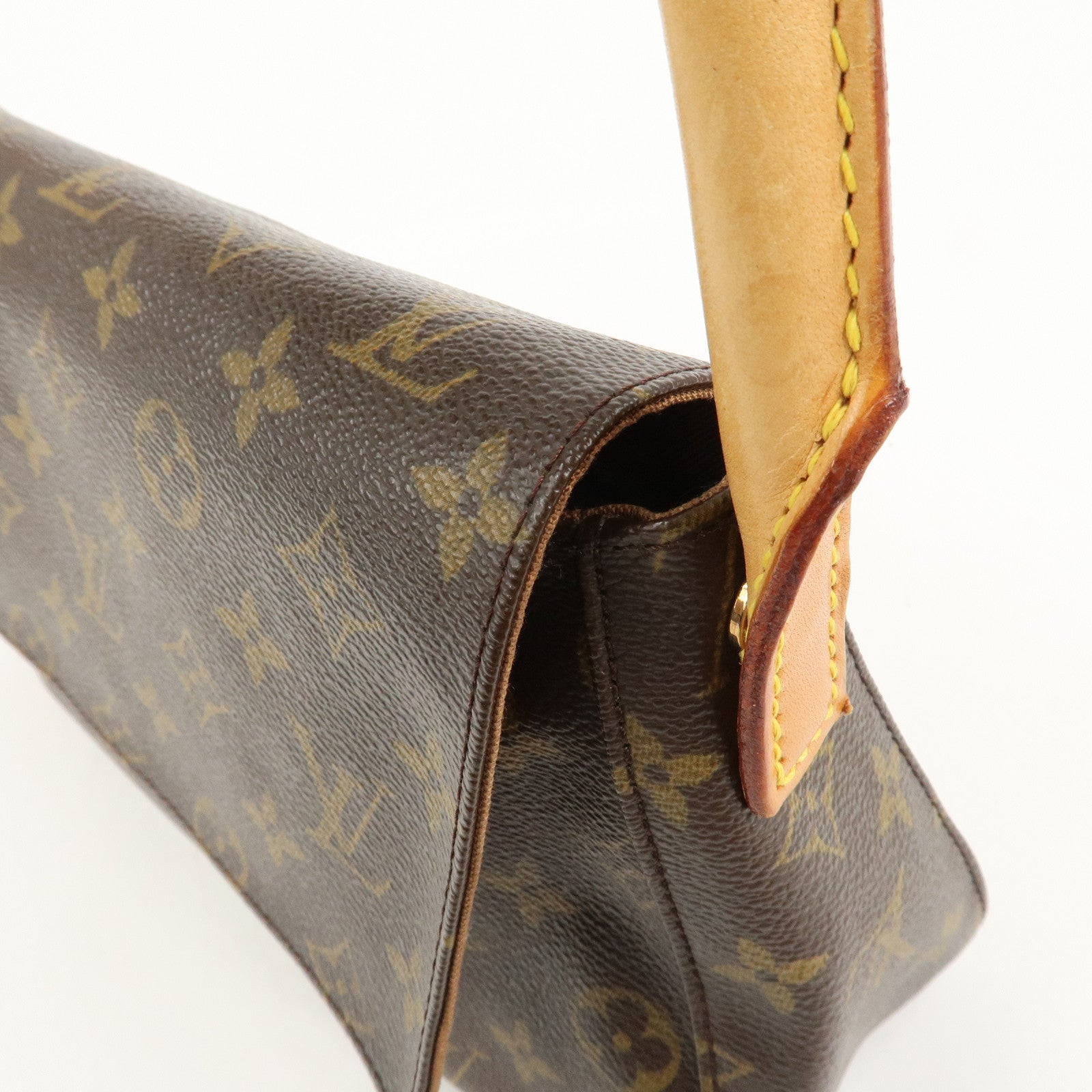 Louis Vuitton Monogram Mini Looping Shoulder Bag Brown M51147