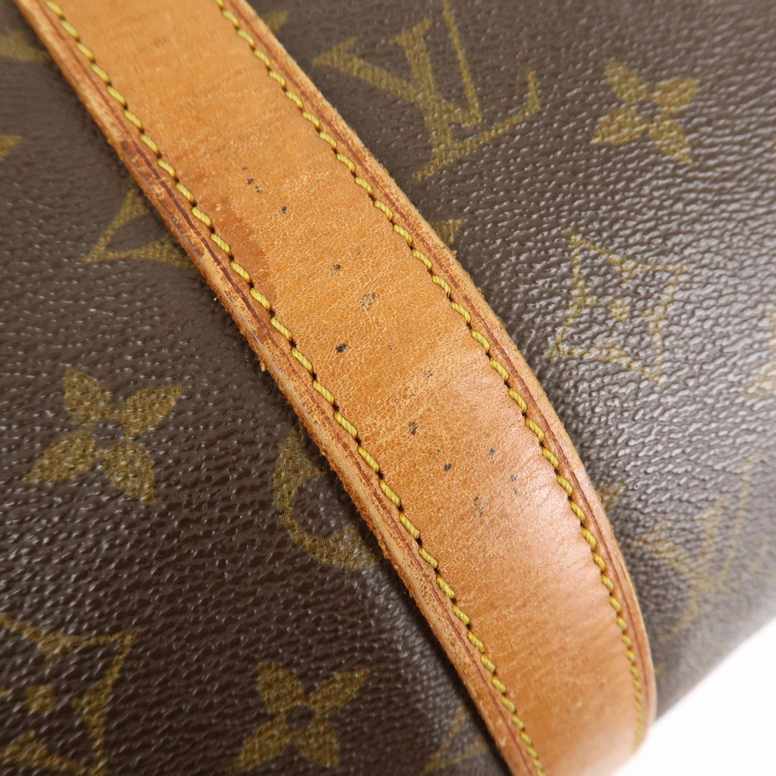 Louis Vuitton Monogram Keep All 50 Bag Boston Bag Brown M41426 Used