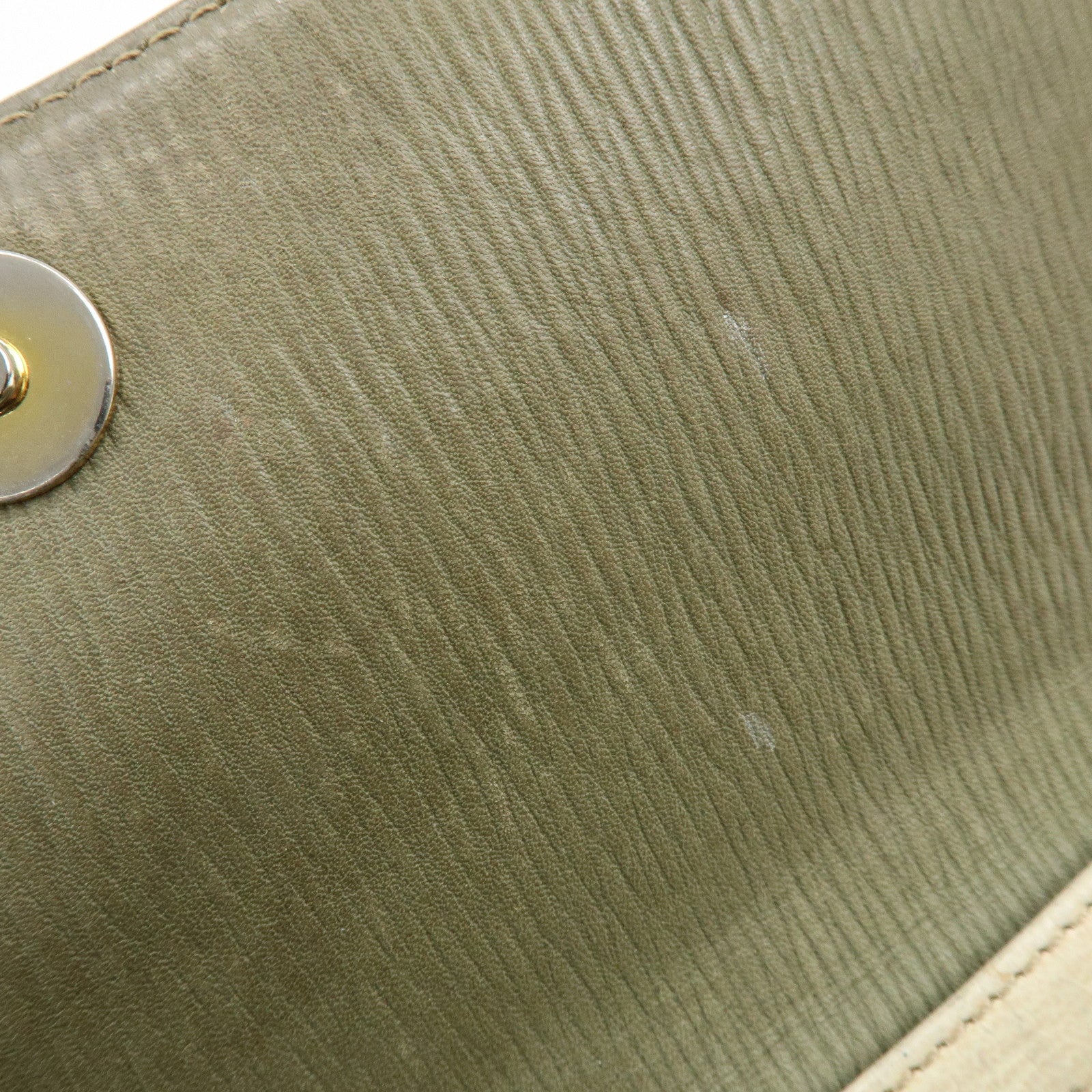 LOEWE Velazquez Leather Suede 2Way Bag Hand Bag Shoulder Bag Ivory