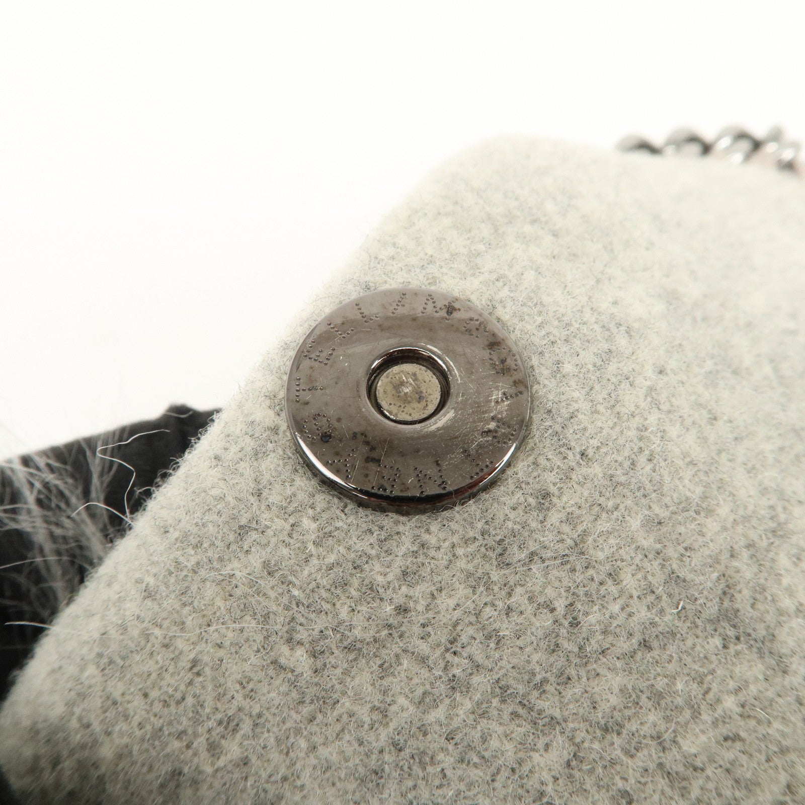 STELLA MCCARTNEY Falabella 2Way Bag Hand Bag Shoulder Bag Gray