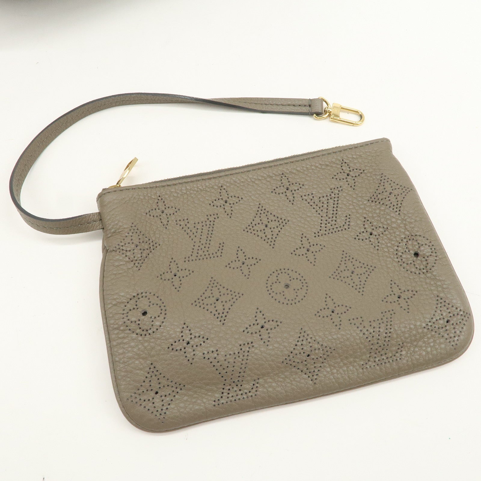 Louis Vuitton Monogram Selene MM 2Way Shoulder Bag Taupe M94213