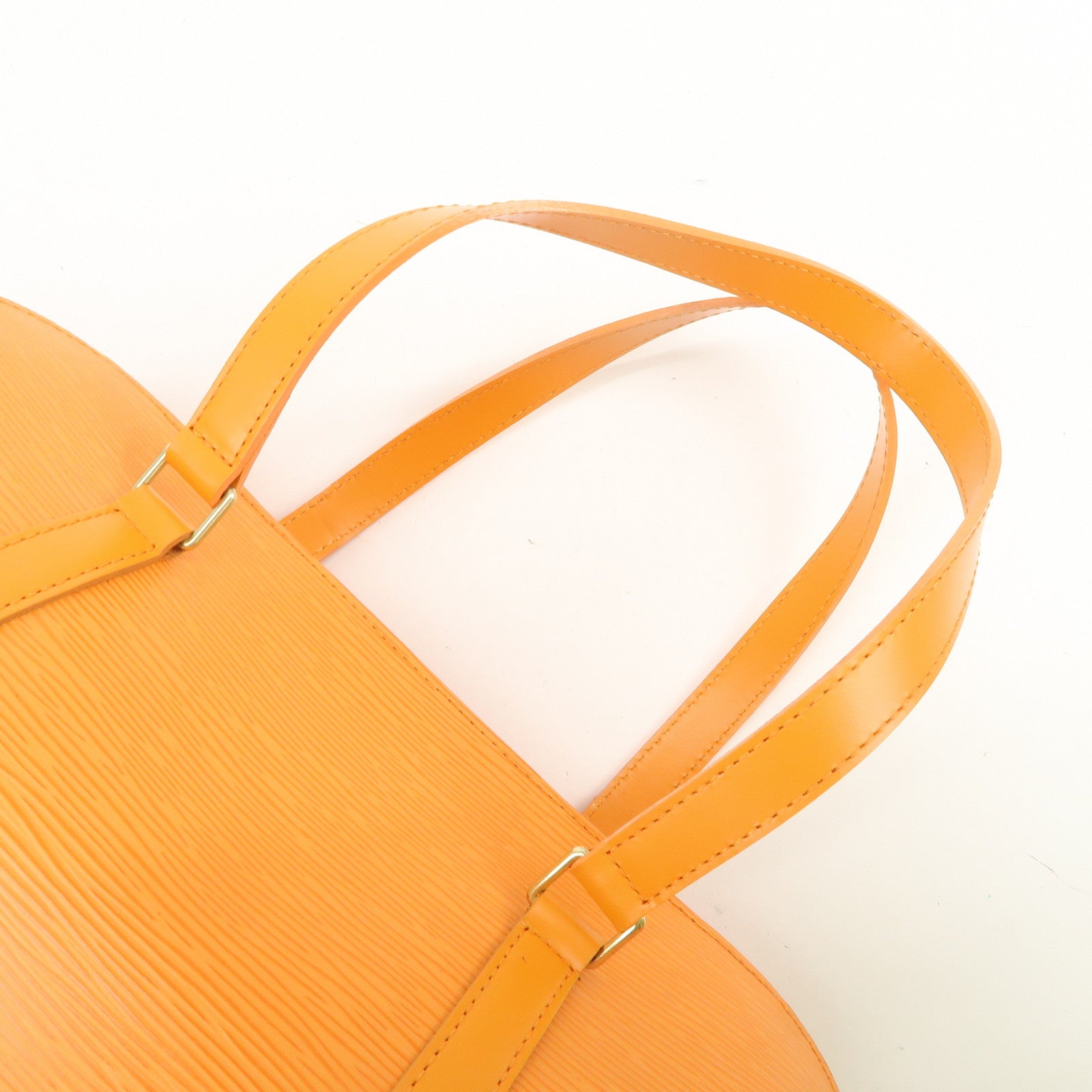 Louis Vuitton Epi Soufflot Hand Bag Mandarin Orange M5222H