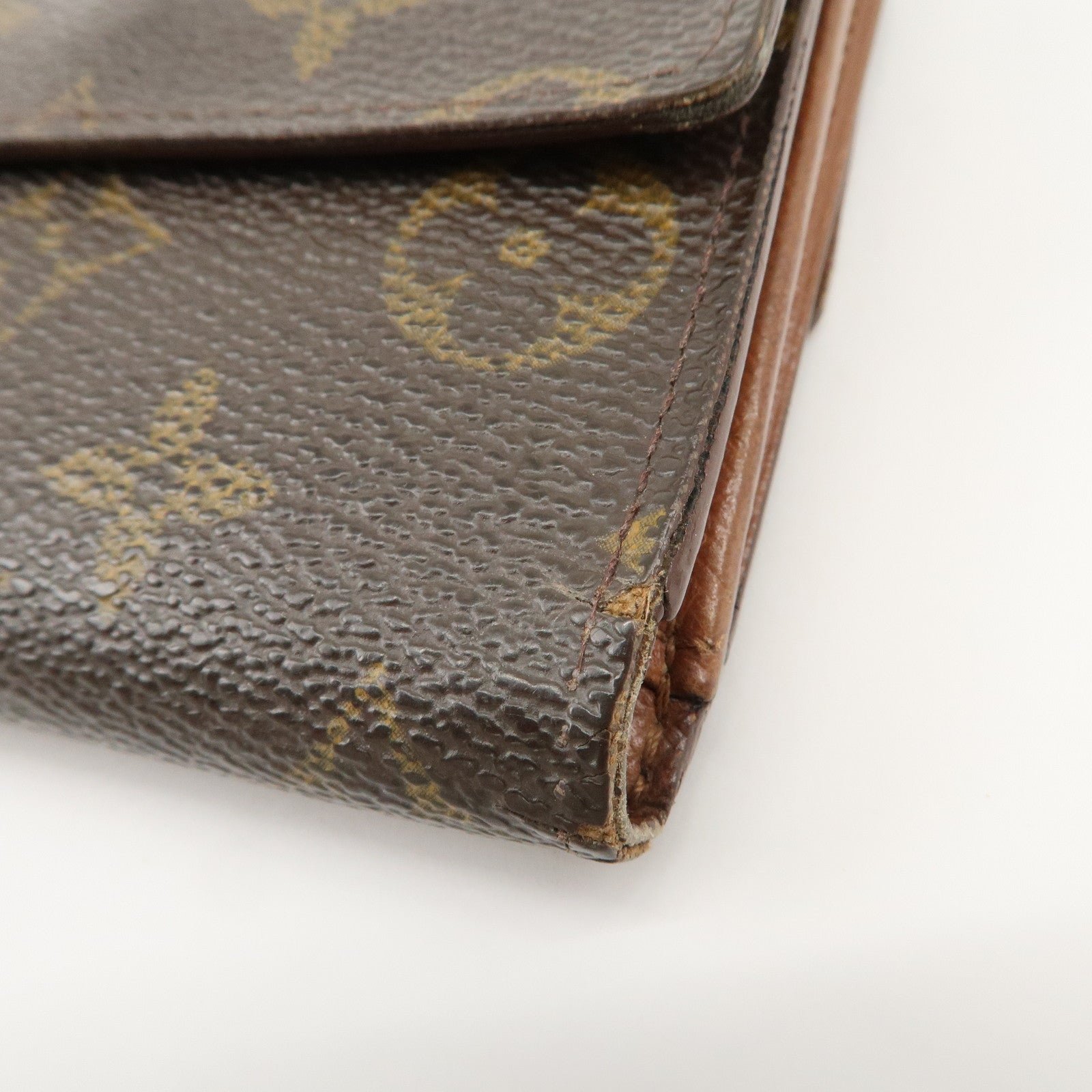 Louis Vuitton Set of 2 Monogram Wallet M61652 M61730 Used