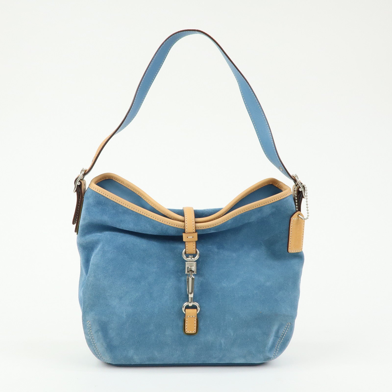 COACH Set of 3 Signature Canvas Leather Suede Shoulder Bag Hand Bag