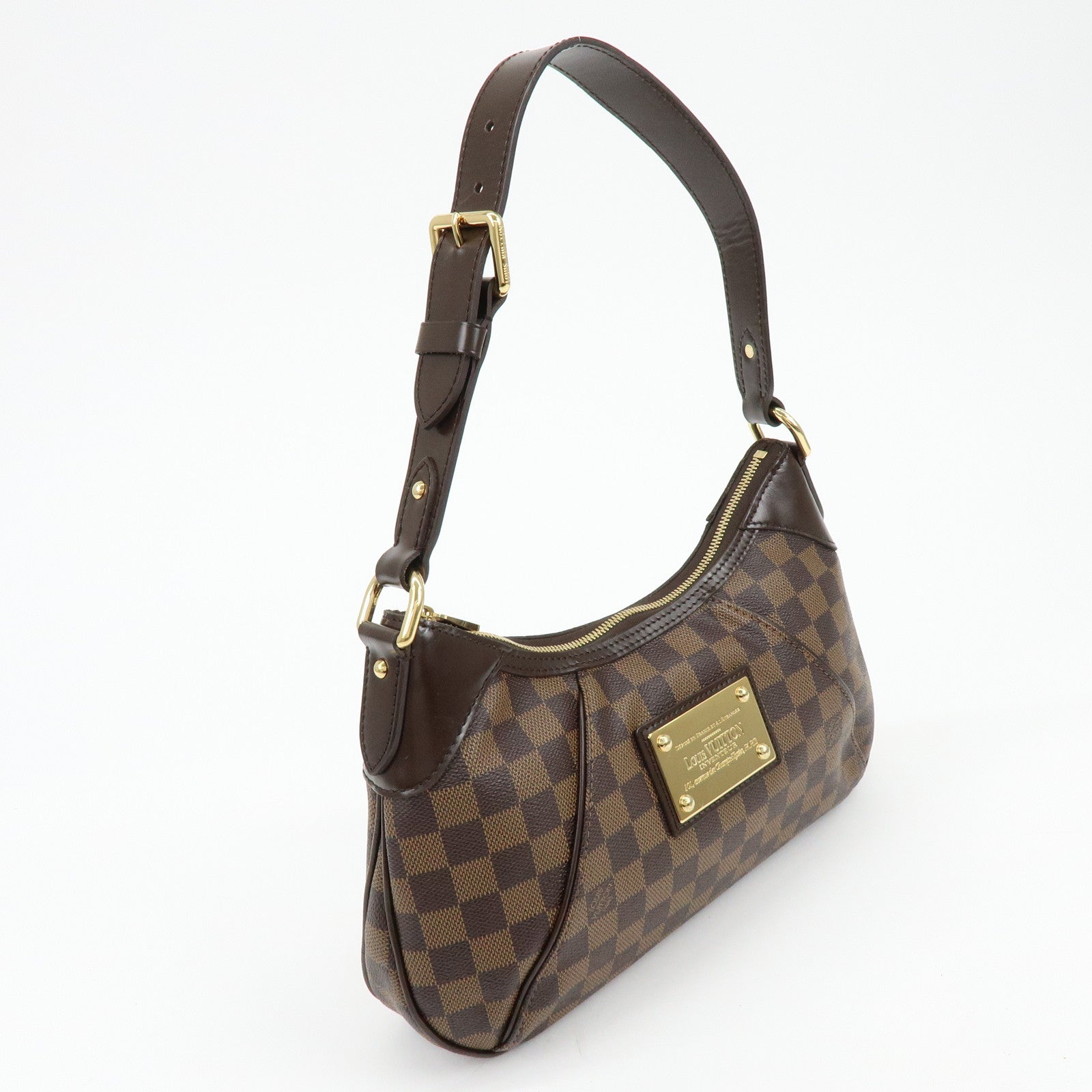 Louis Vuitton Damier Ebene Thames PM Shoulder Bag Hand Bag N48180