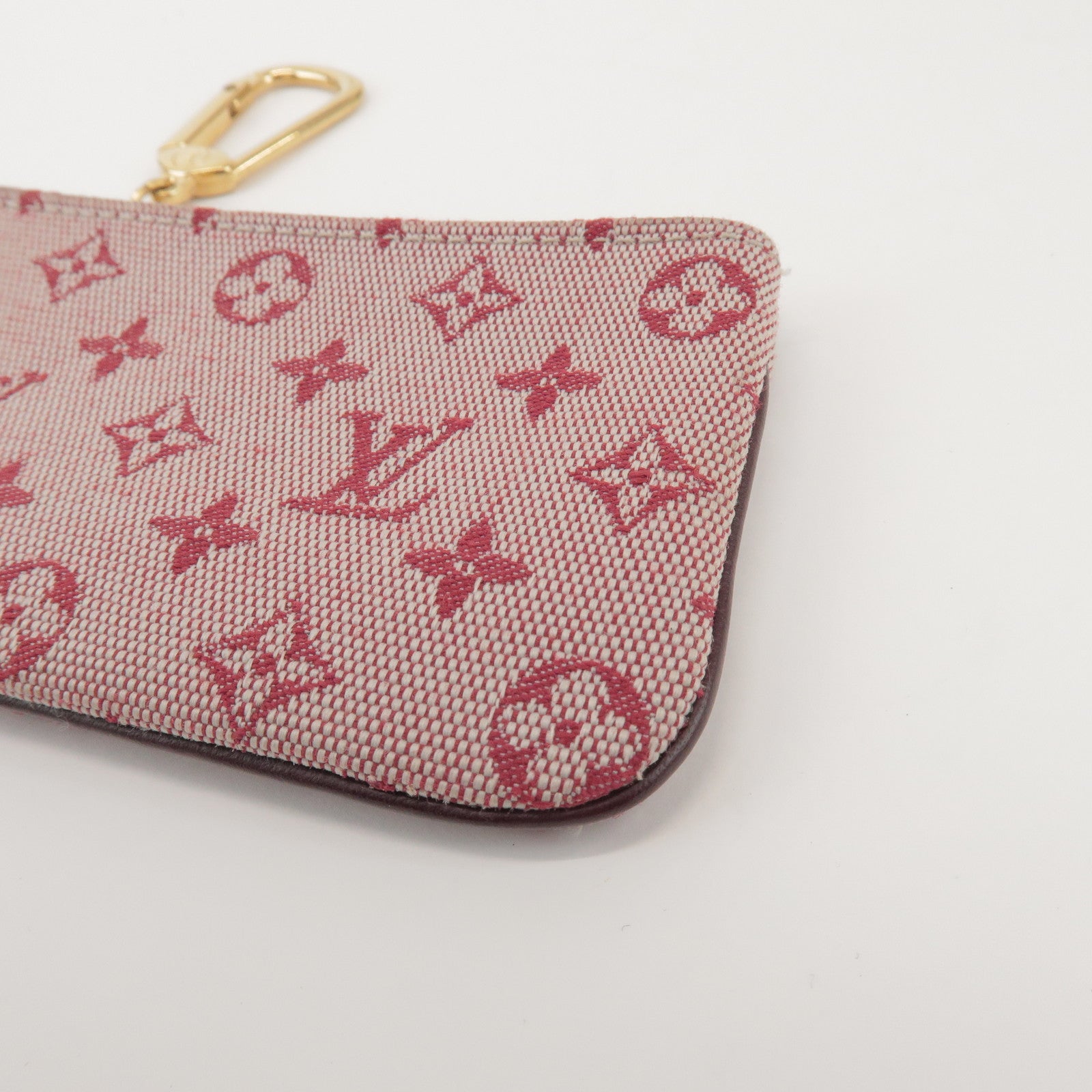 Louis Vuitton Monogram Mini Pochette Cles Coin Case Cerise M92238