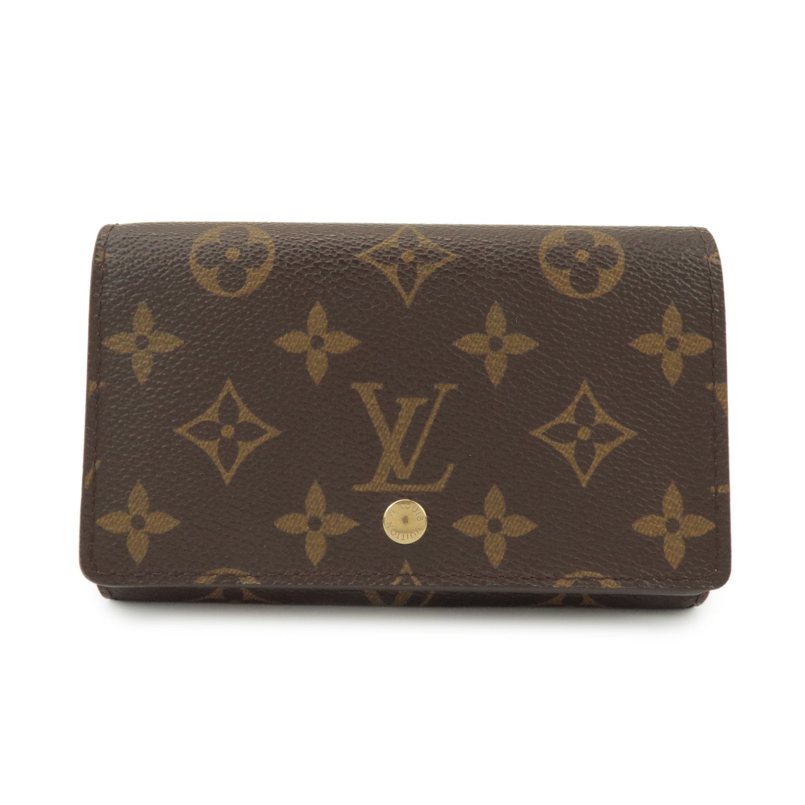 Louis Vuitton Monogram Porte Monnaie Billet Tresor Wallet M61730