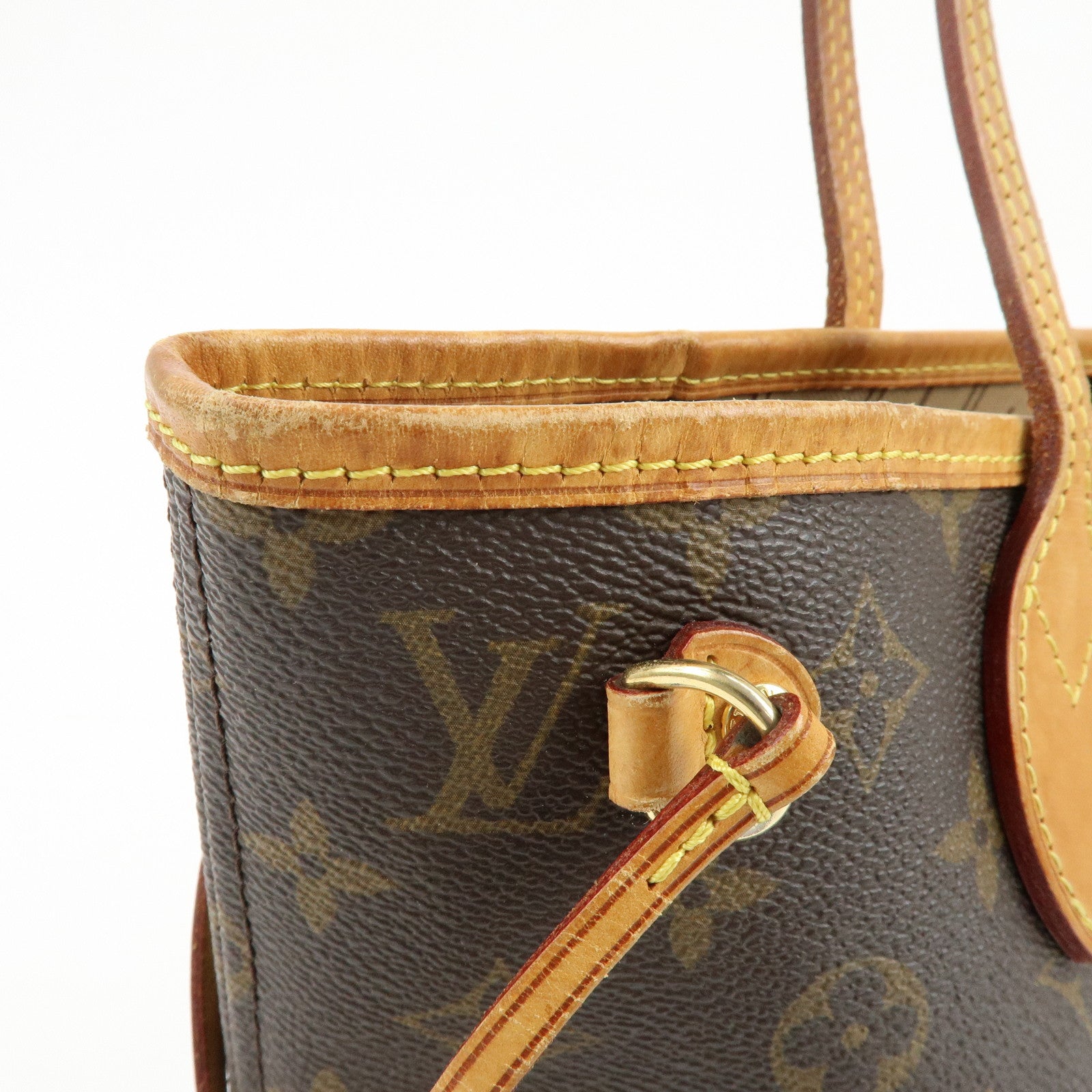 Louis Vuitton Monogram Neverfull PM Tote Bag Hand Bag M40155