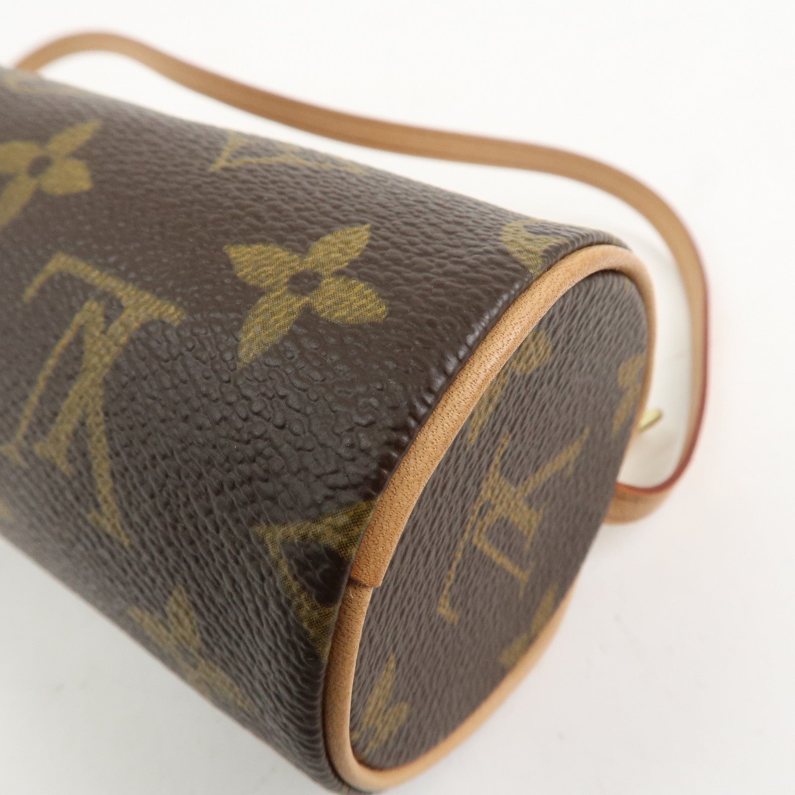 Louis Vuitton Monogram Mini Pouch for Papillon Bag Brown