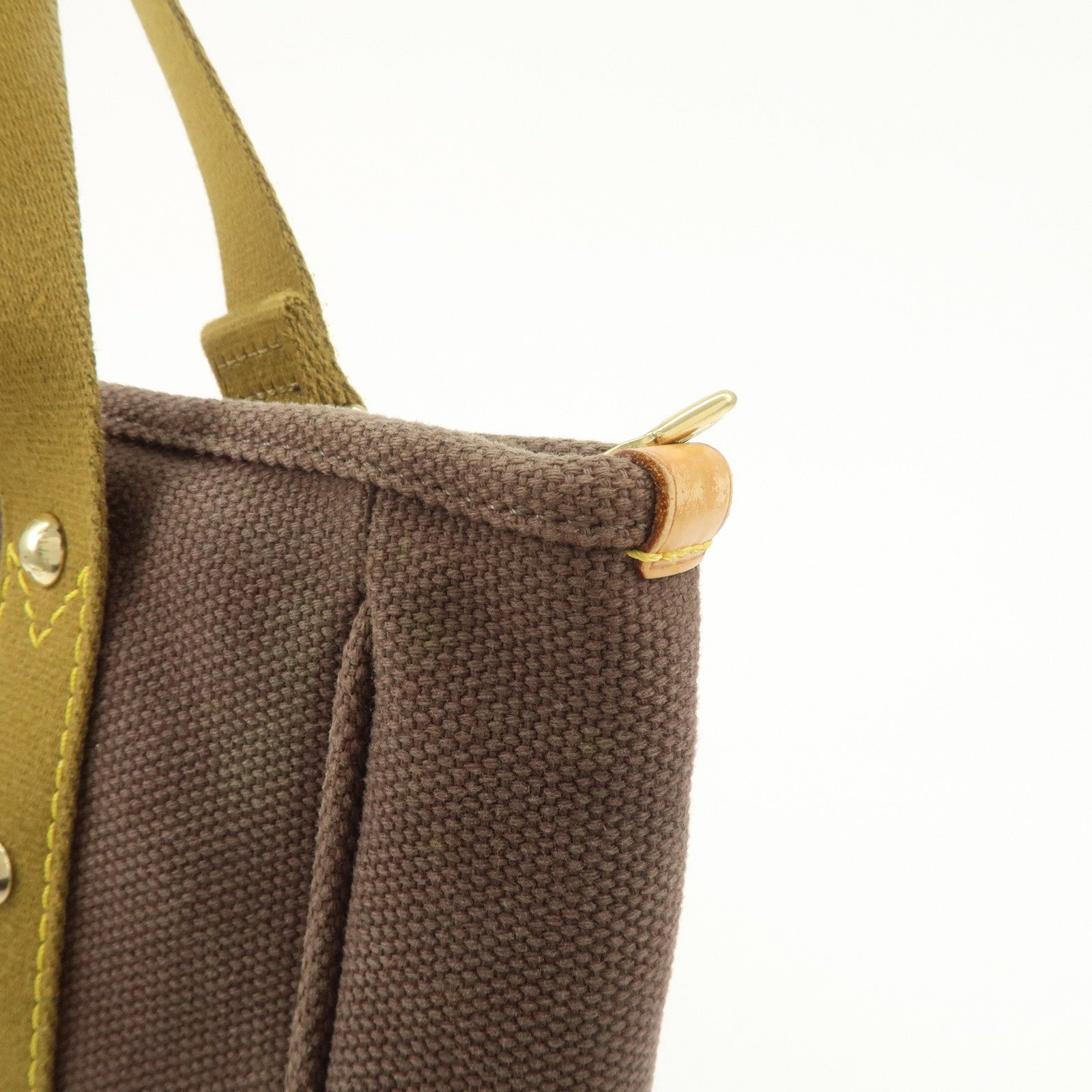 Louis Vuitton Antigua Cabas MM Tote Bag Shoulder Bag Brown M40086