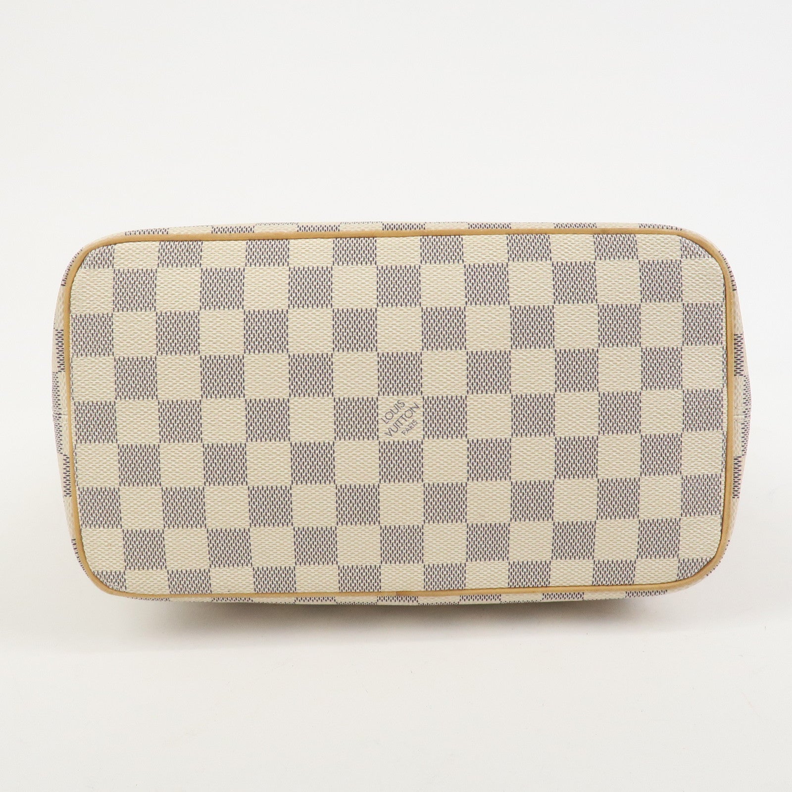 Louis Vuitton Damier Azur Saleya PM Tote Bag Hand Bag N51186