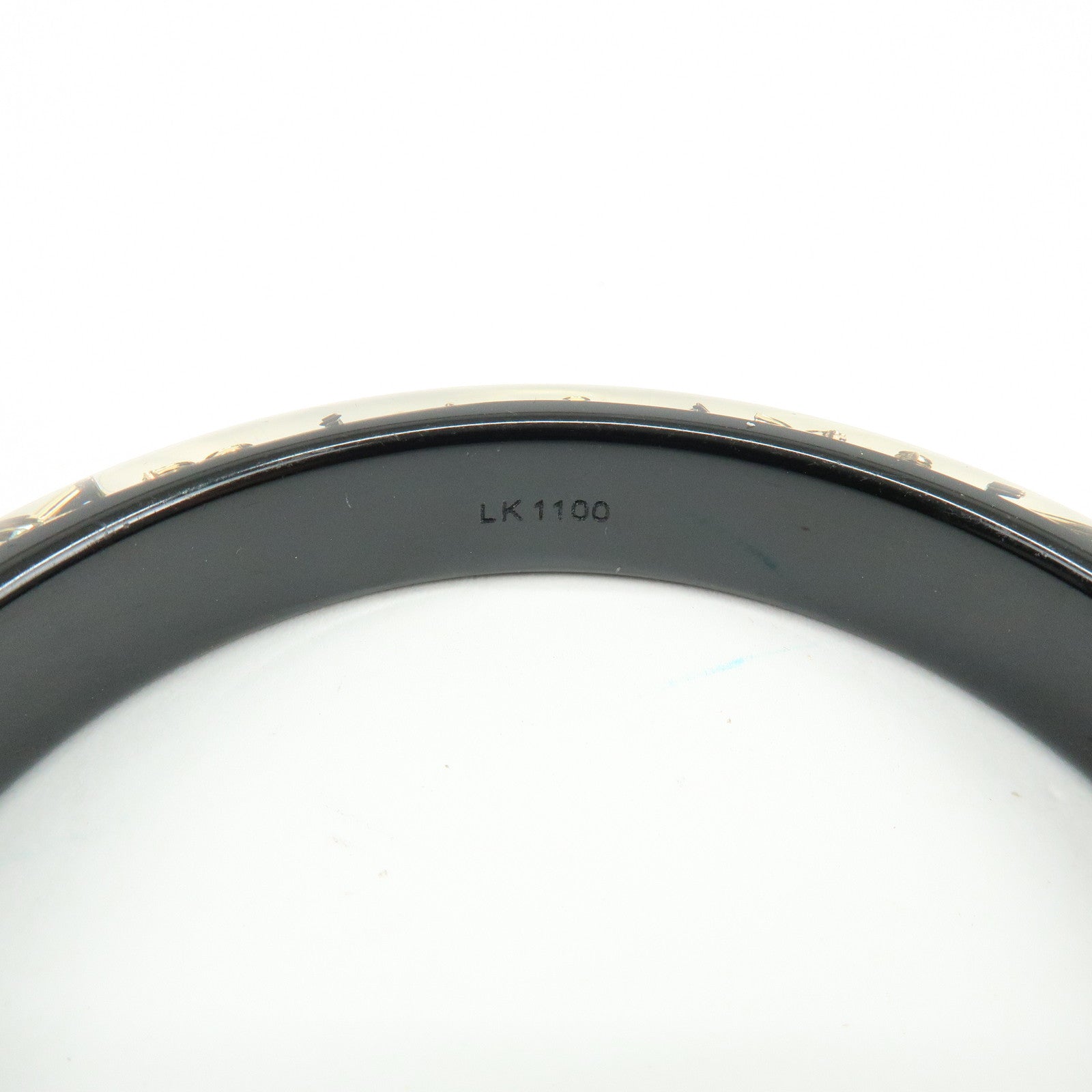 Louis Vuitton Bracelet Inclusion TPM Bangle Black Gold M65300