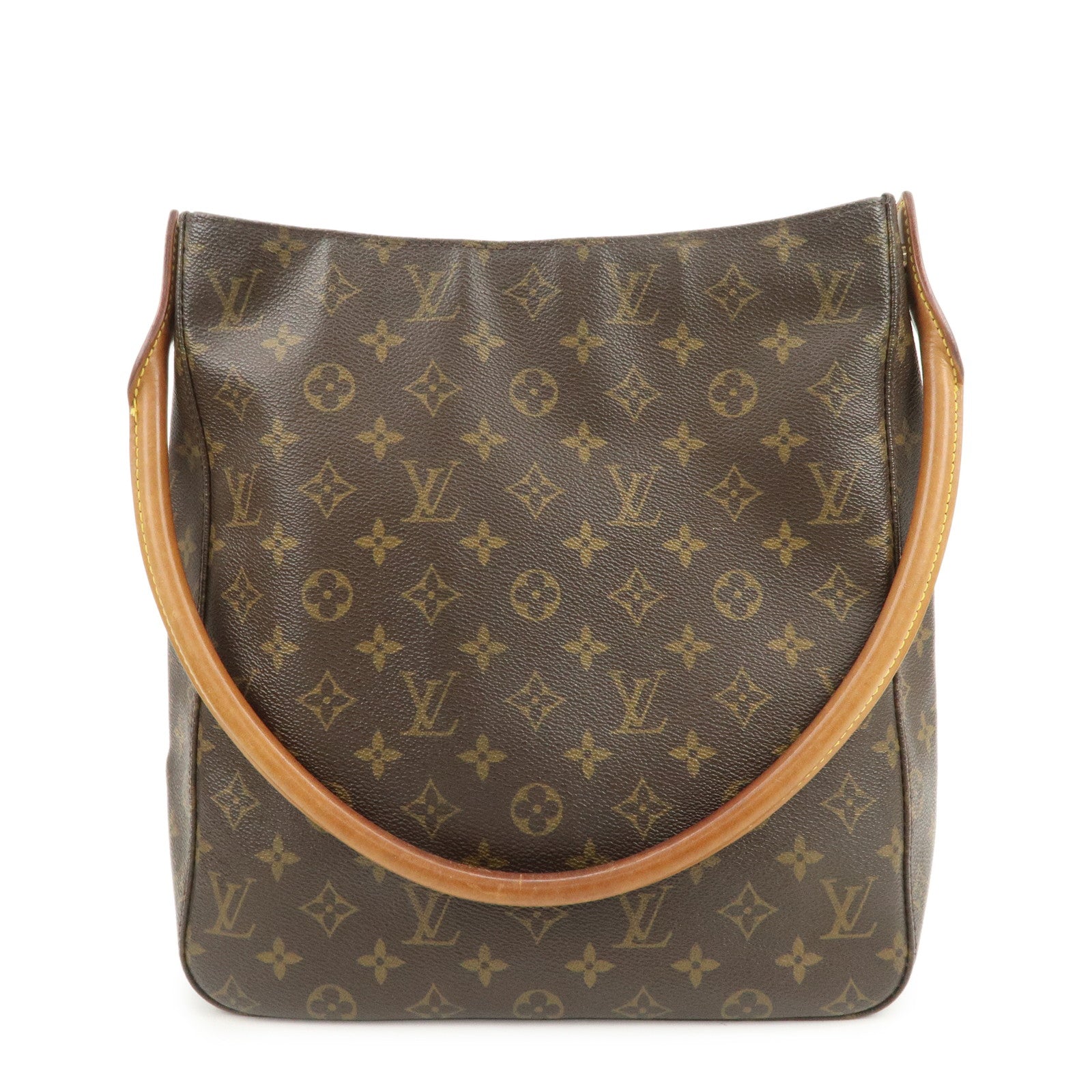 Louis Vuitton Monogram Looping GM Shoulder Bag Brown M51145