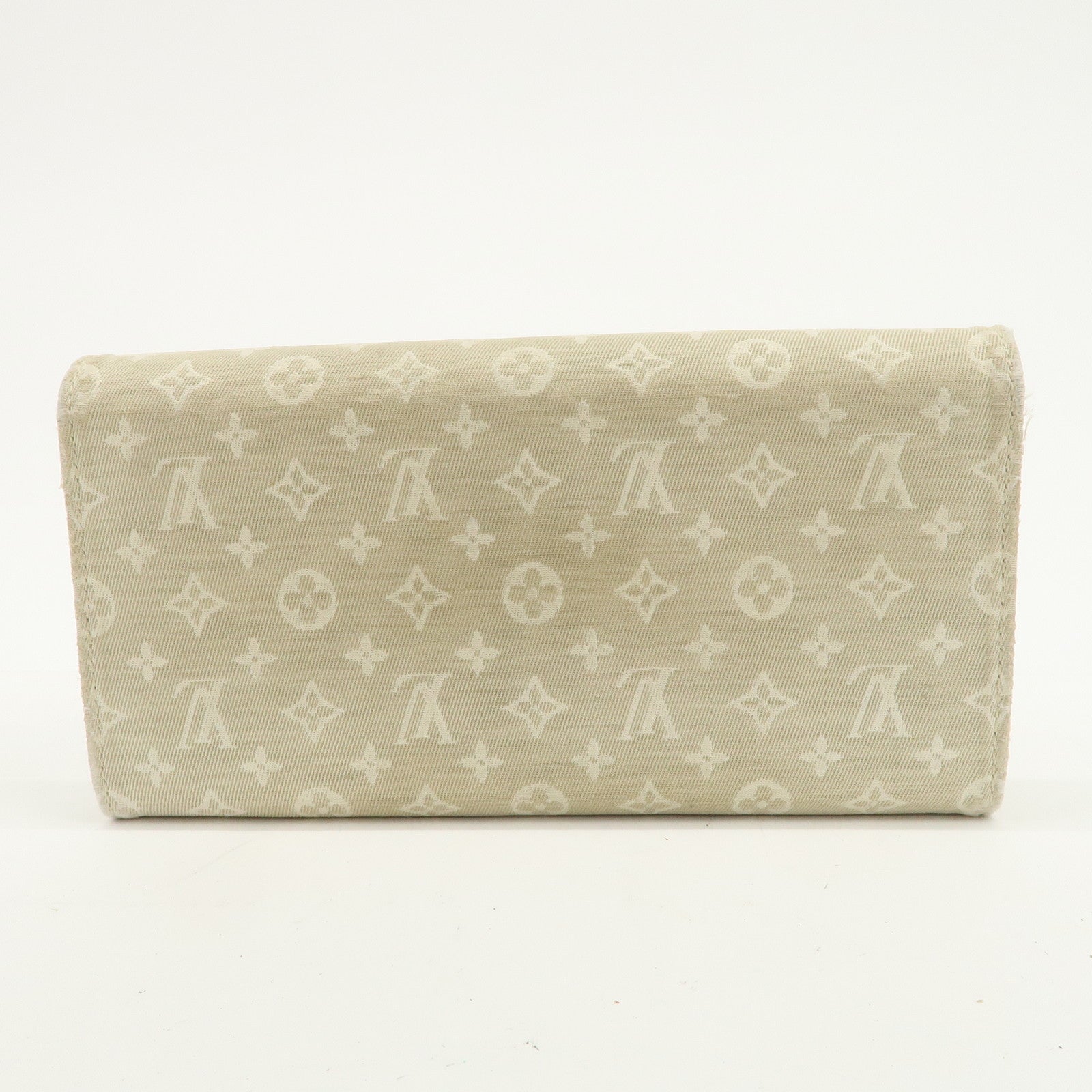 Louis Vuitton Monogram Mini Lin Portefeuille Sarah Wallet M95311