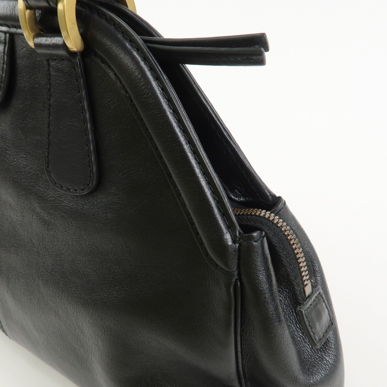 GUCCI GG Marmont Leather 2Way Shoulder Bag Hand Bag Black 516459