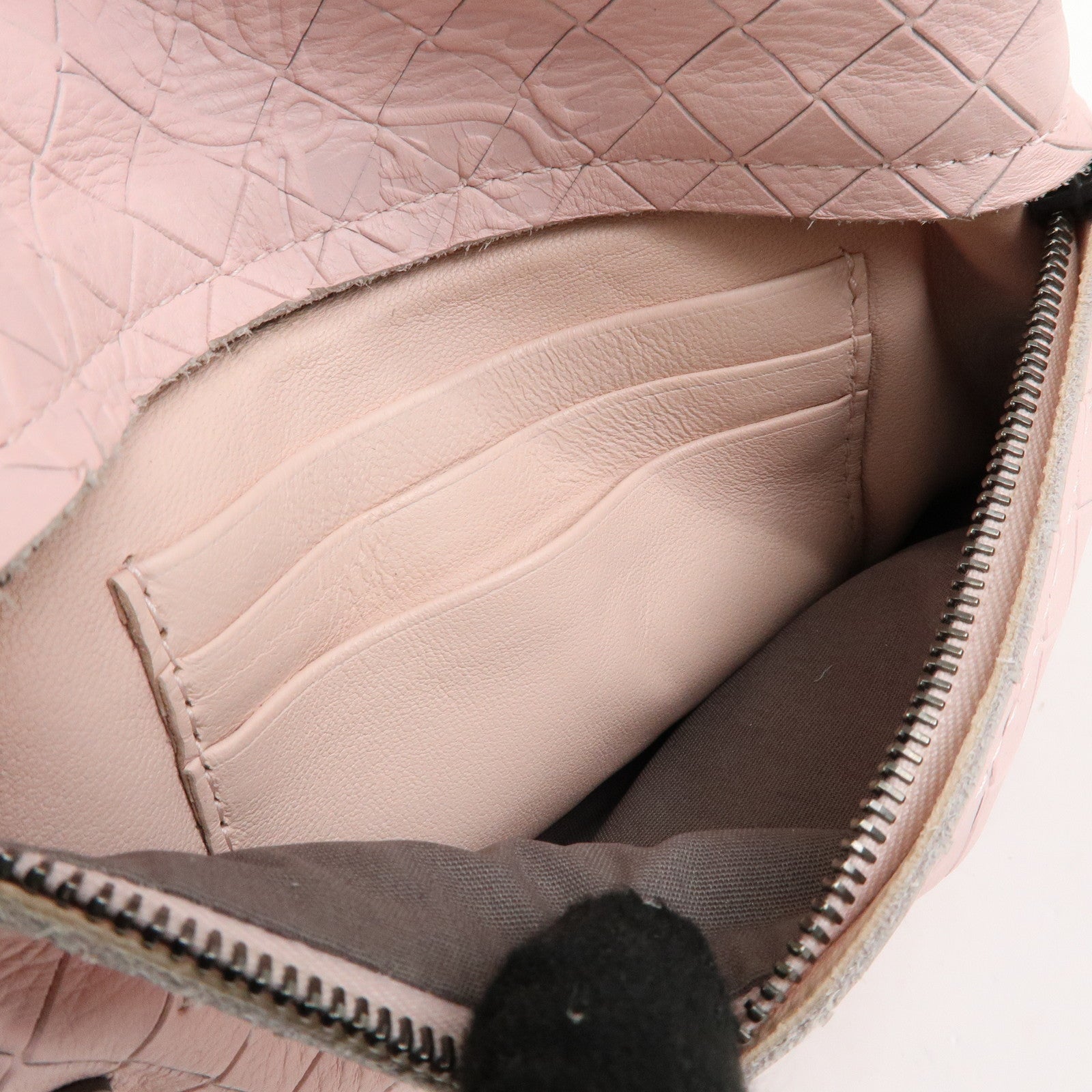 BOTTEGA VENETA Intreccio Mirage Chain Shoulder Bag Light Pink