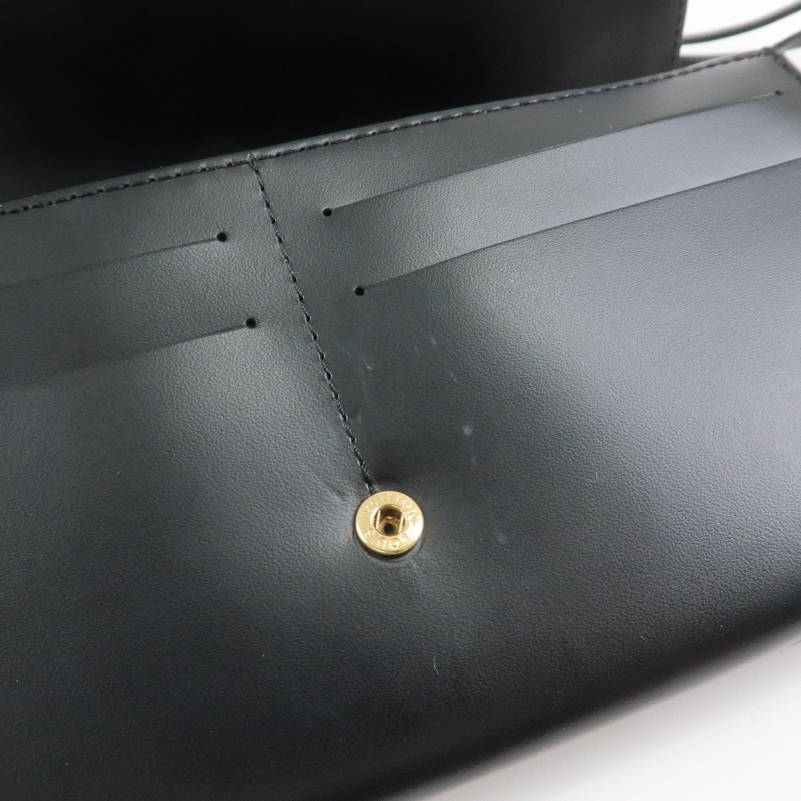 Louis Vuitton Epi Honfleur Shoulder Bag Hand Bag Noir Black M52732