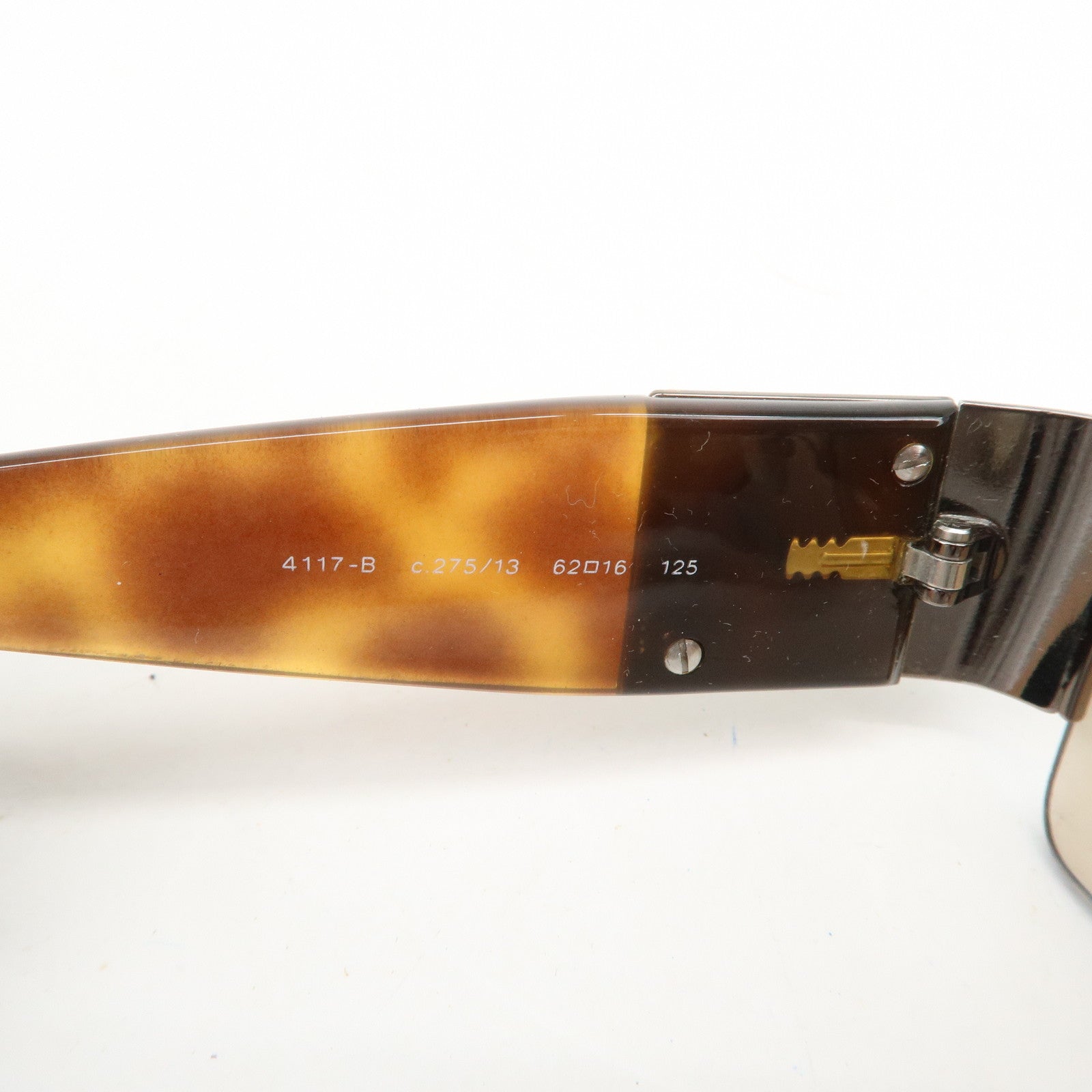 CHANEL Plastic Sunglasses 4117-B c.275/13 62□16 125 Brown