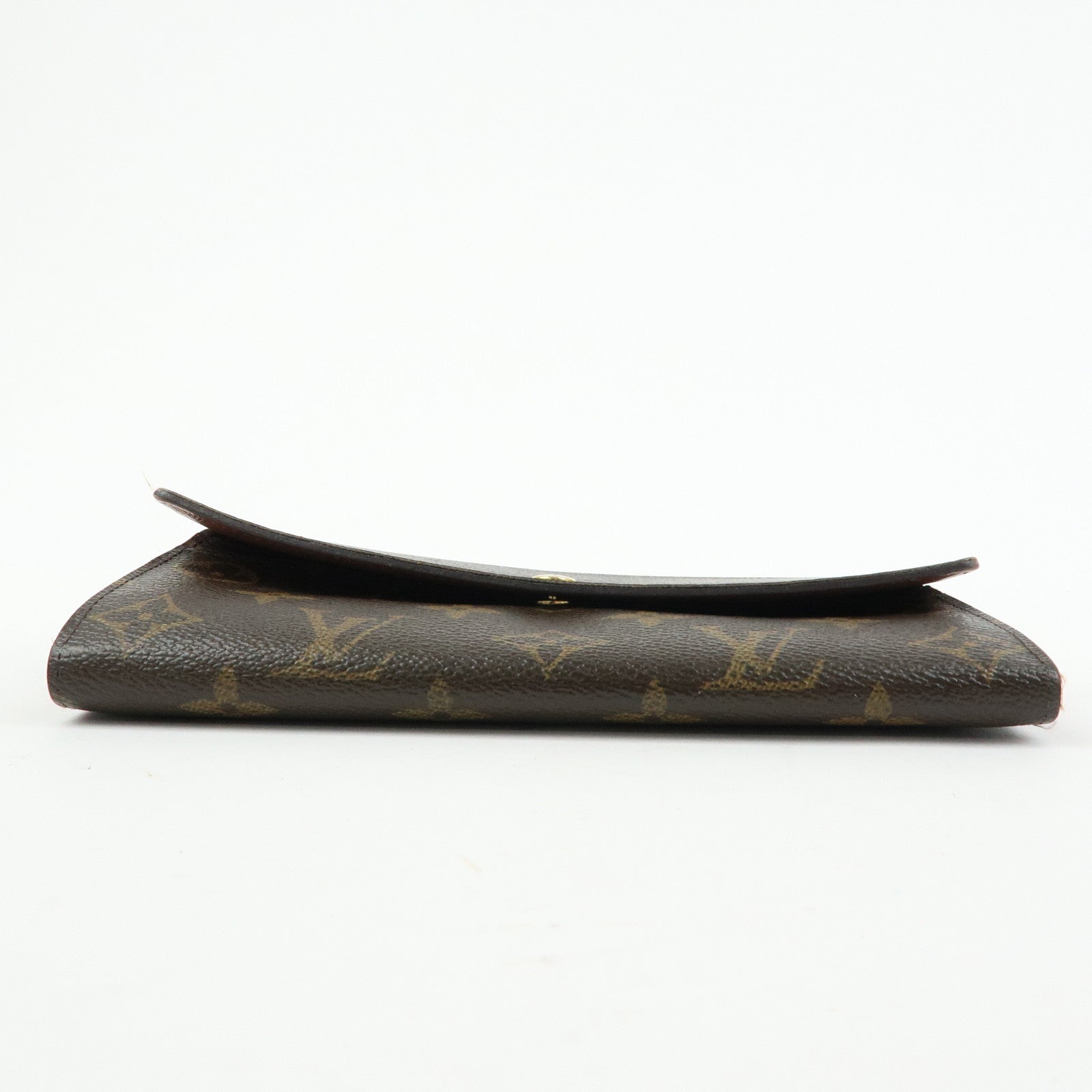 Louis Vuitton Monogram Portefeuille Sarah Long Wallet Brown M61734
