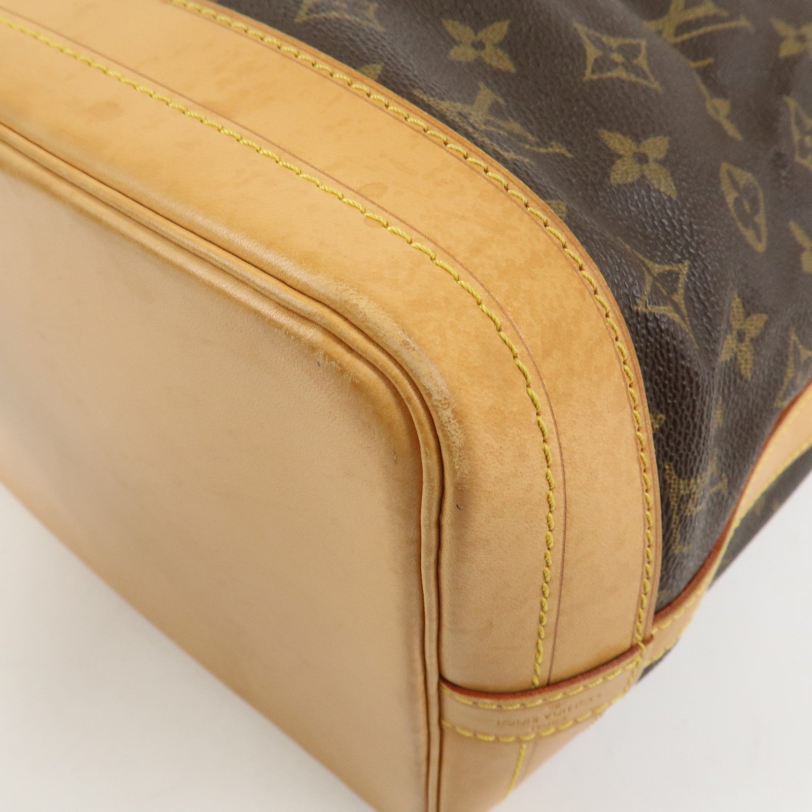 Louis Vuitton Monogram Noe Shoulder Bag Hand Bag Brown M42224