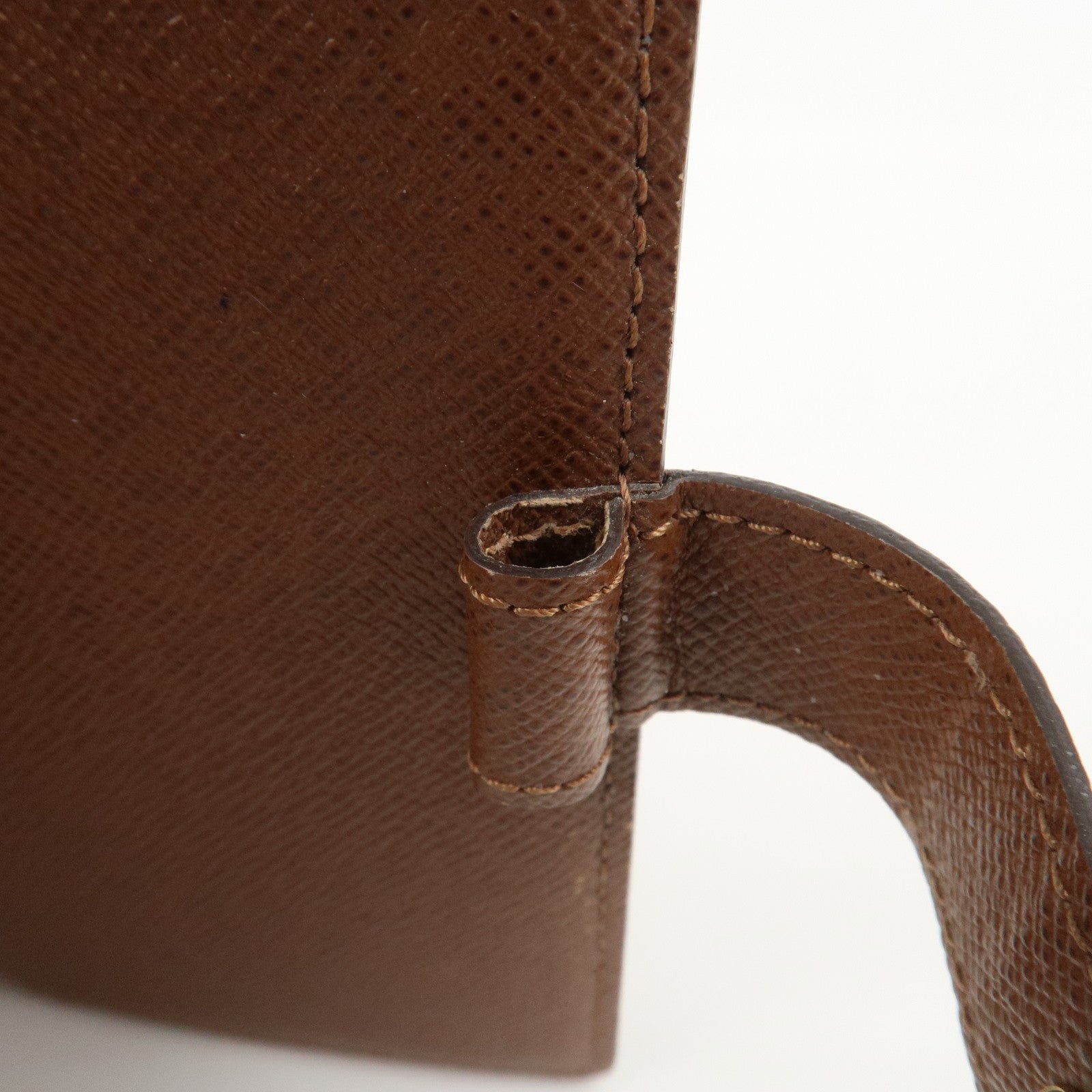 Louis Vuitton Monogram Agenda PM Planner Cover Brown R20005