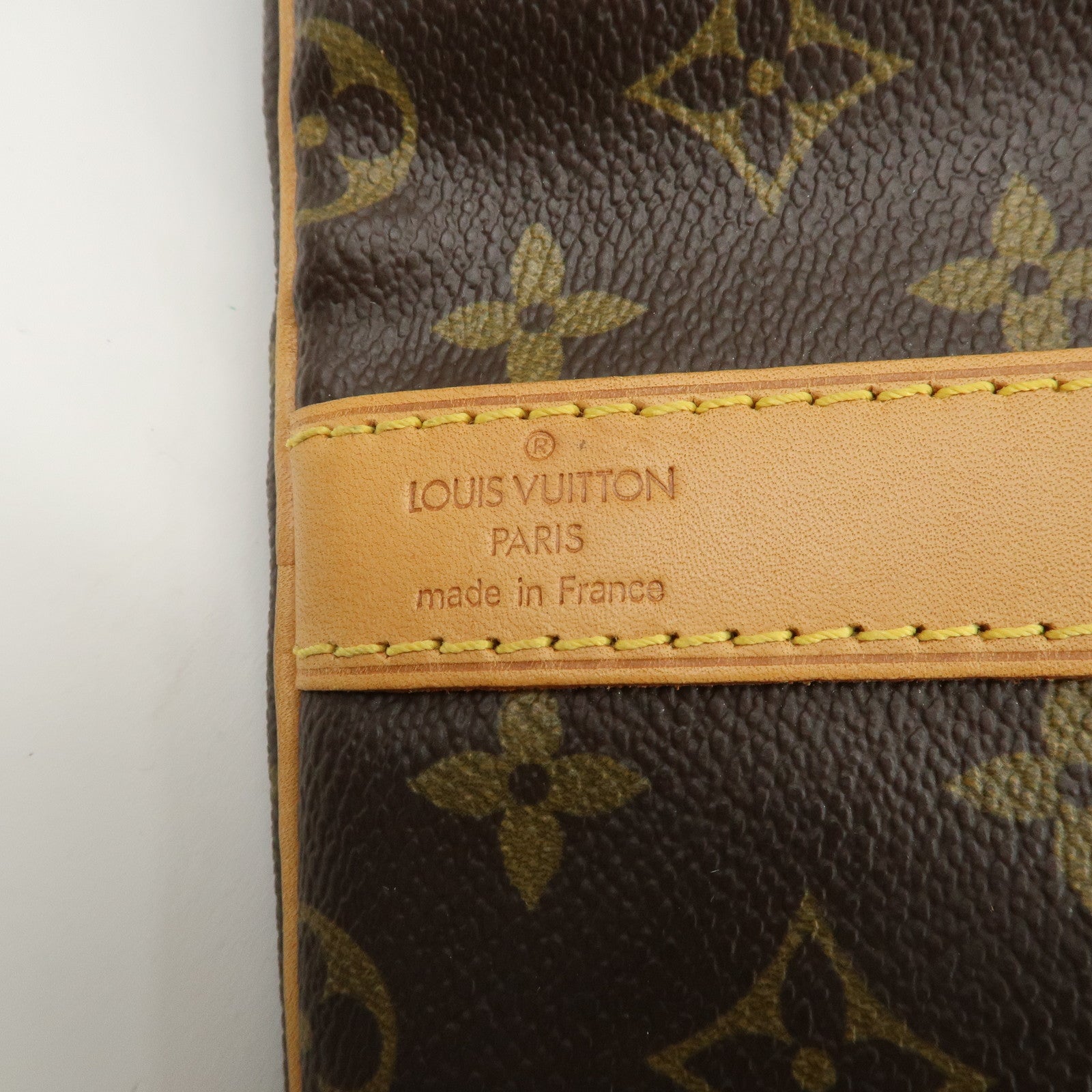 Louis Vuitton Monogram Keep All Bandouliere 60 Boston Bag M41412