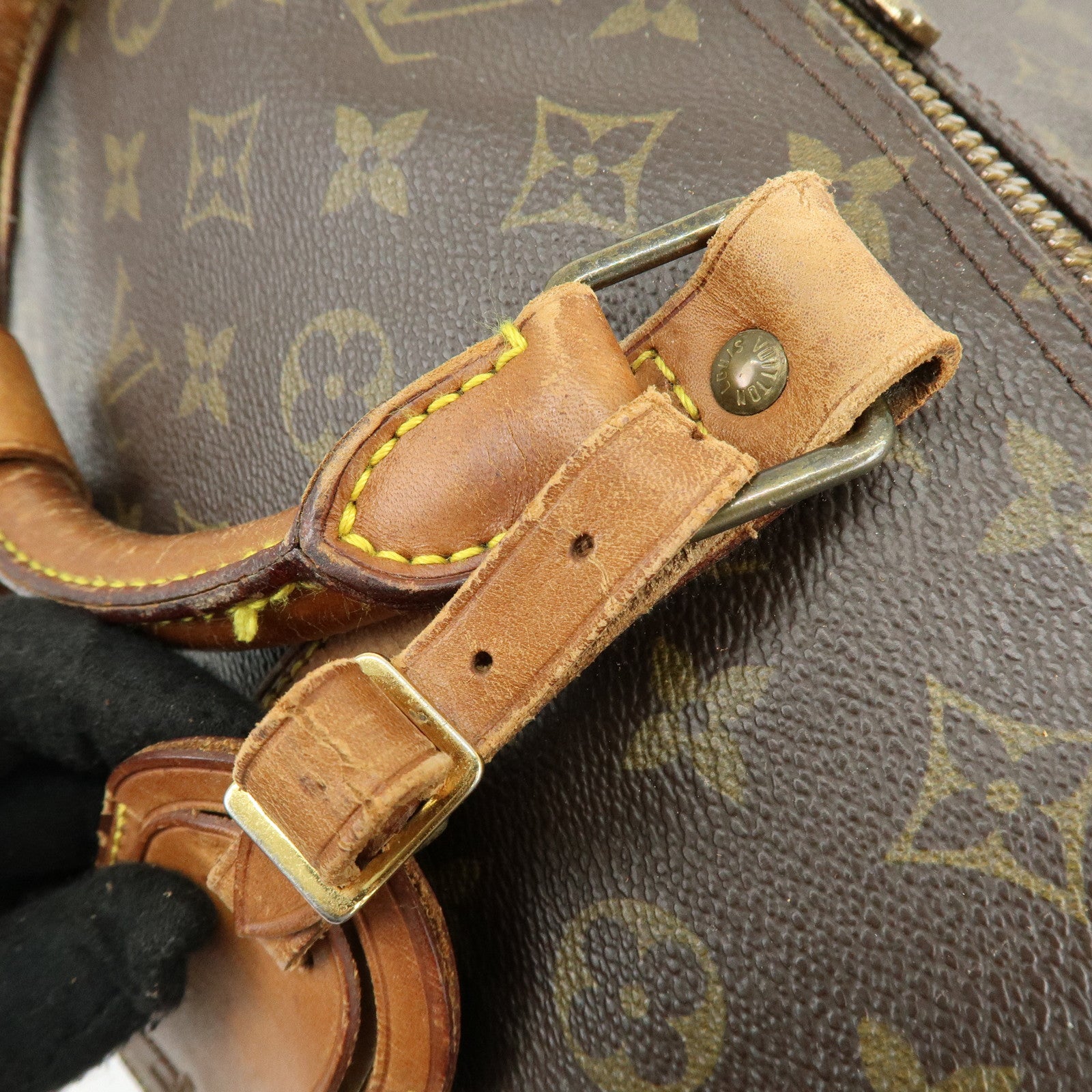 Louis Vuitton Monogram Keep All Bandouliere 60 Boston Bag M41412