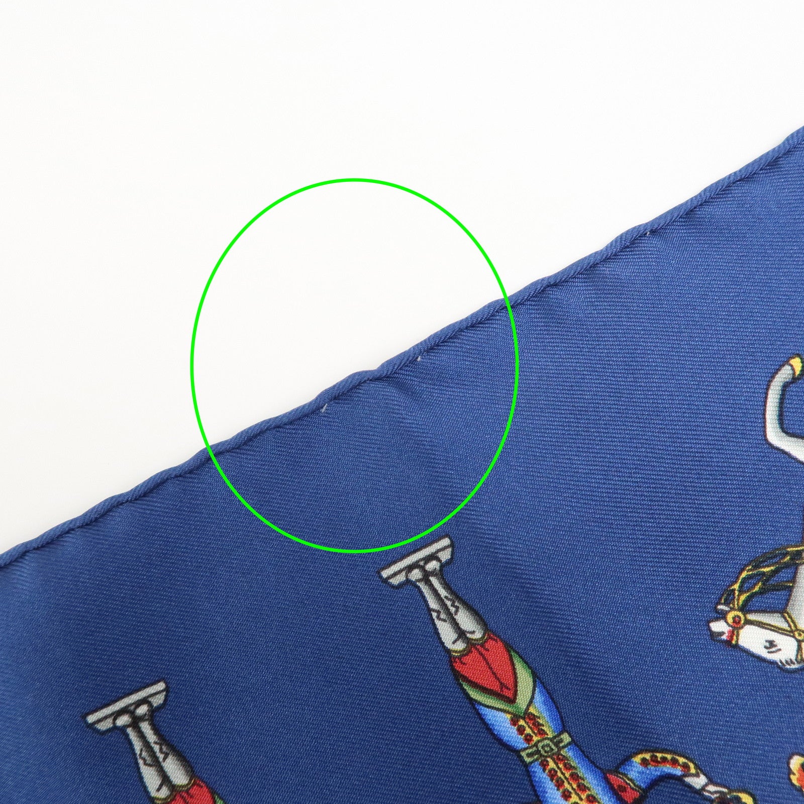 HERMES Carre 90 Silk 100% Scarf Les Artificiers Navy Yellow