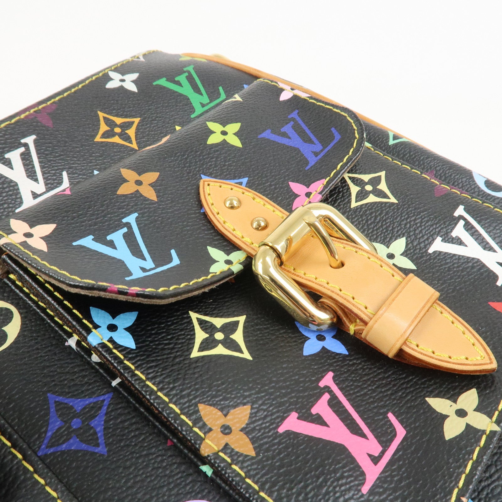 Louis Vuitton Monogram Lodge GM Shoulder Bag Multicolor Noir M40052