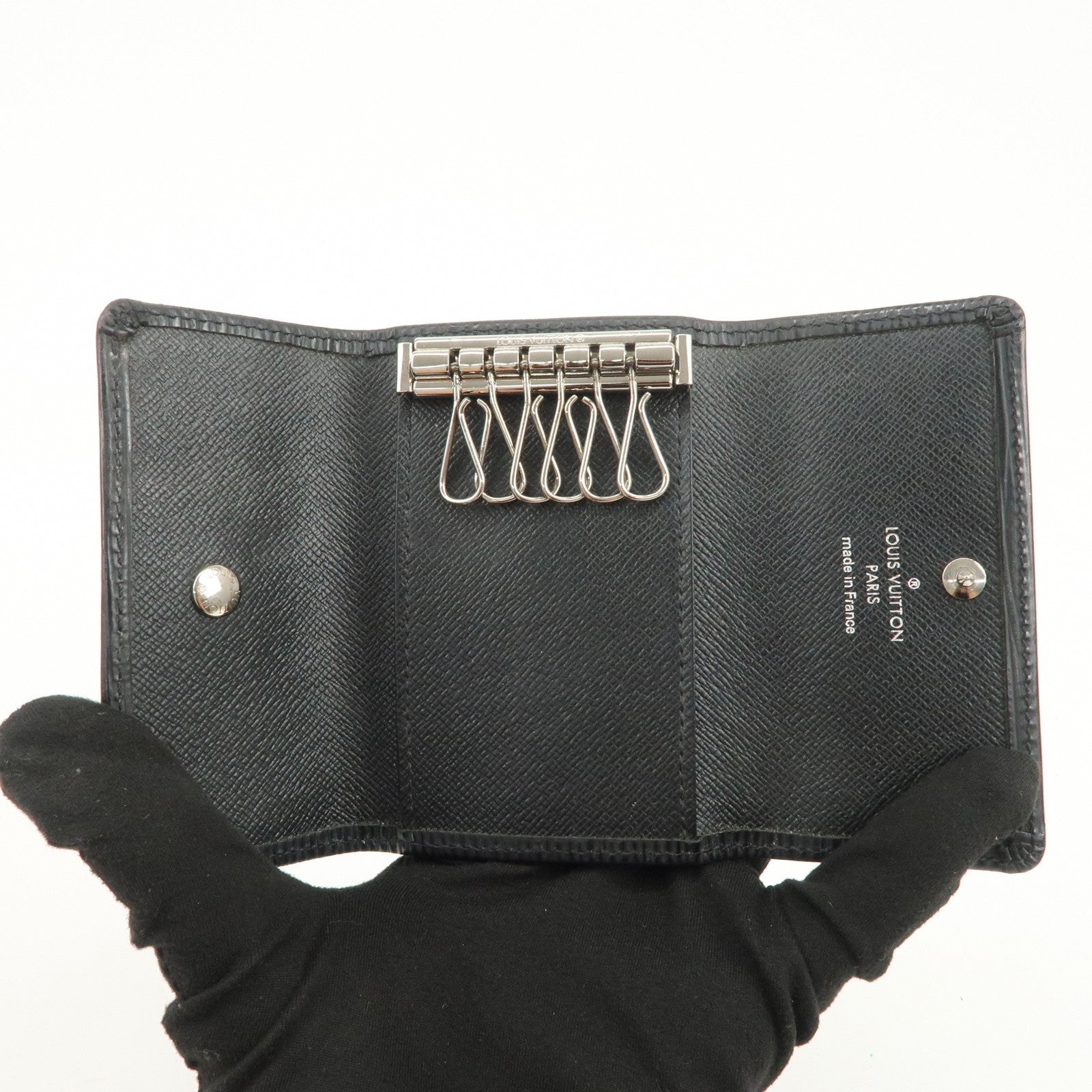 Louis Vuitton Epi Multicles 6 Key Case Key Holder Noir M63812