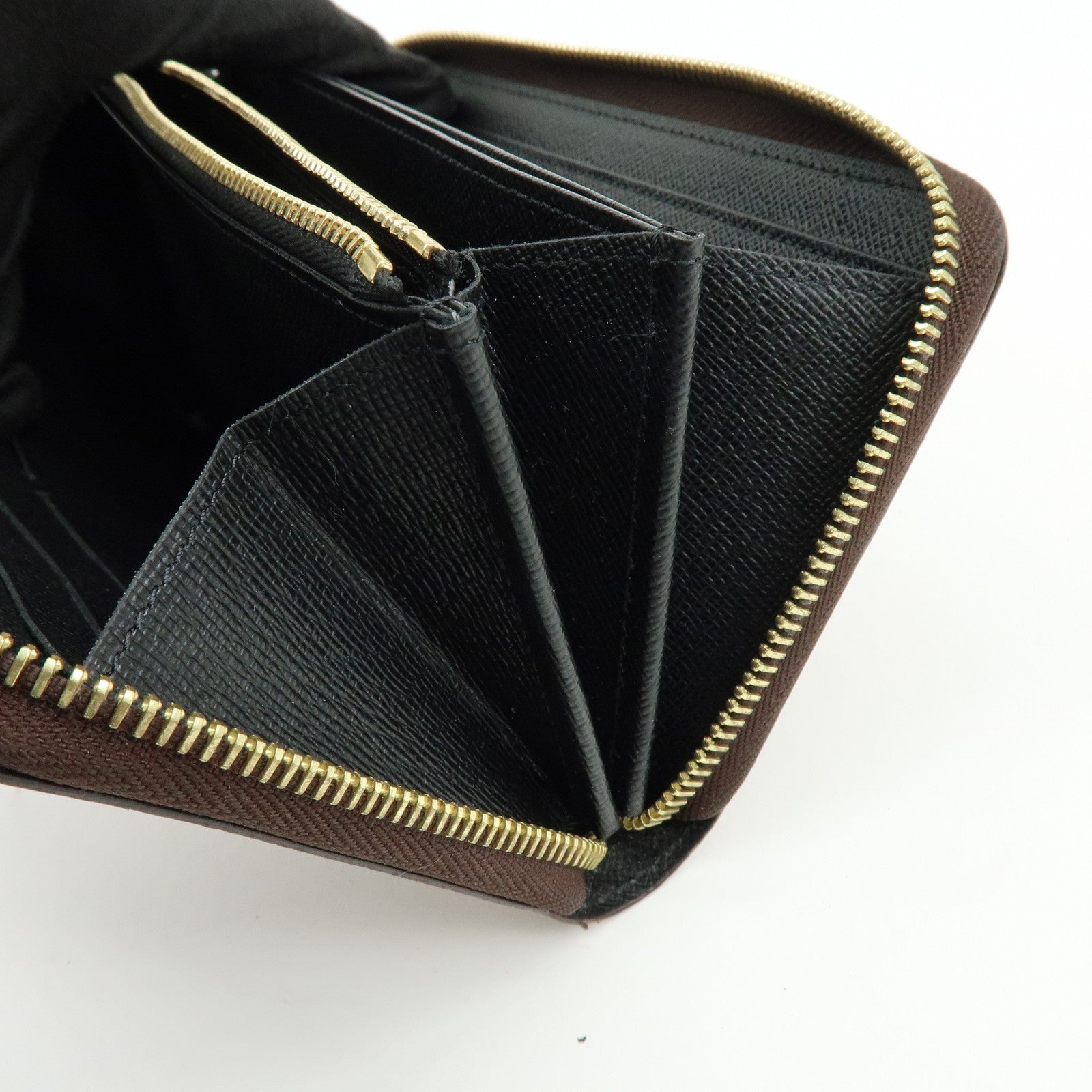 Louis Vuitton Giant Monogram Reverse Zippy Long Wallet Brown M69353