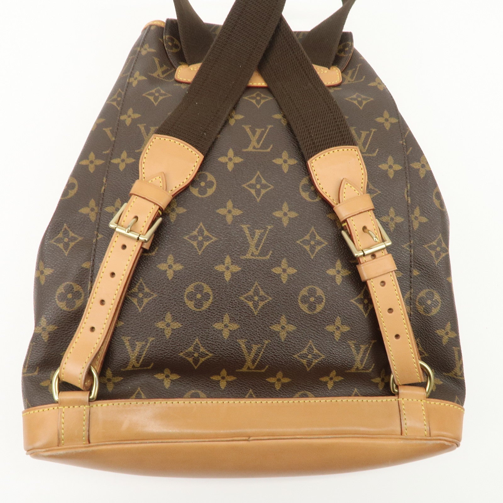 Louis Vuitton Monogram Montsouris GM Backpack Brown M51135