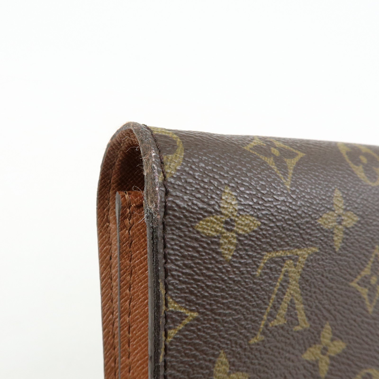 Louis Vuitton Monogram Bordeaux 24 Shoulder Bag Brown M51798