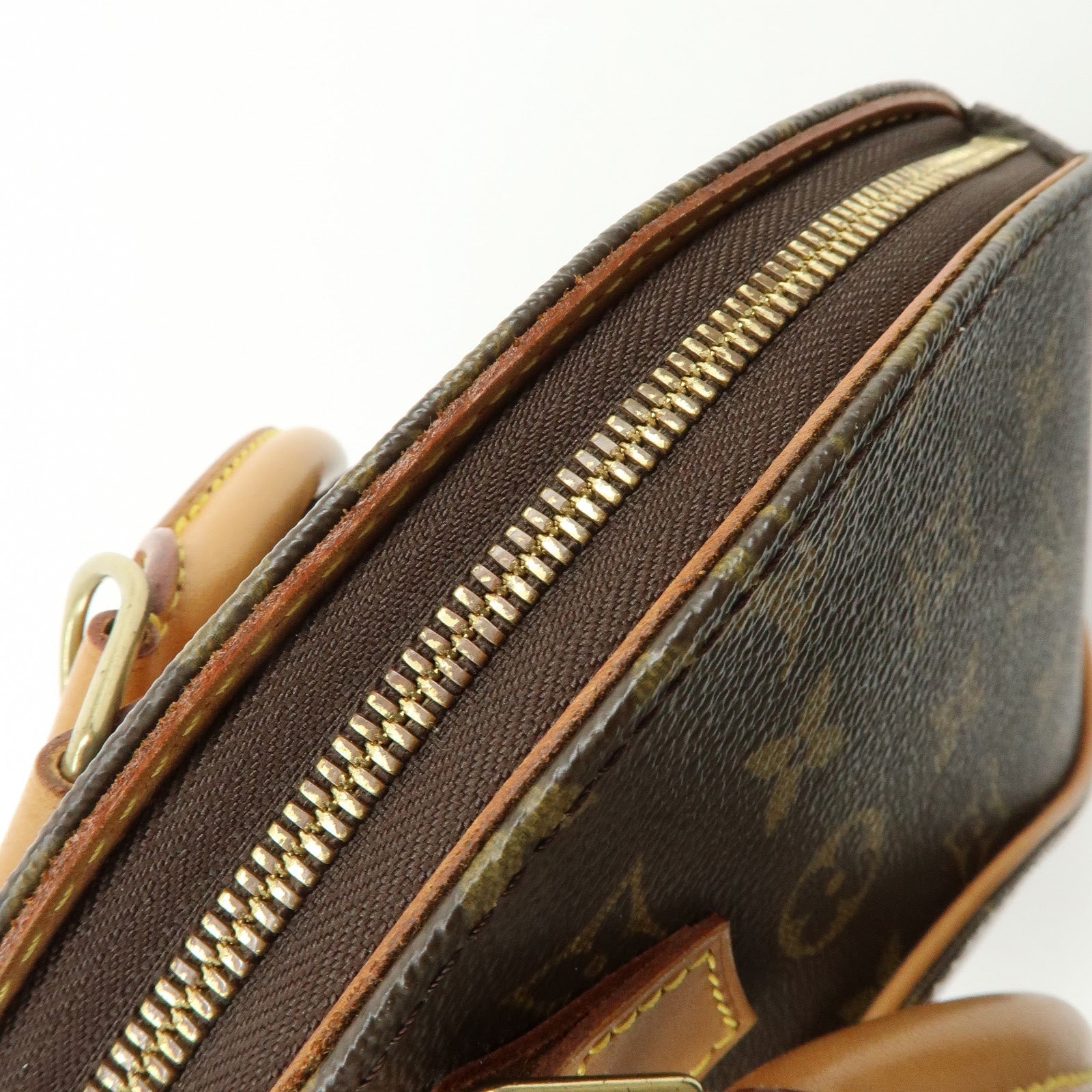 Louis Vuitton Monogram Ellipse PM Hand Bag Brown M51127