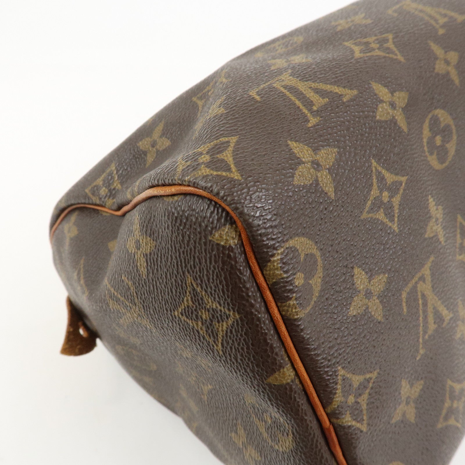 Louis Vuitton Monogram Speedy 25 Boston Bag Brown M41528