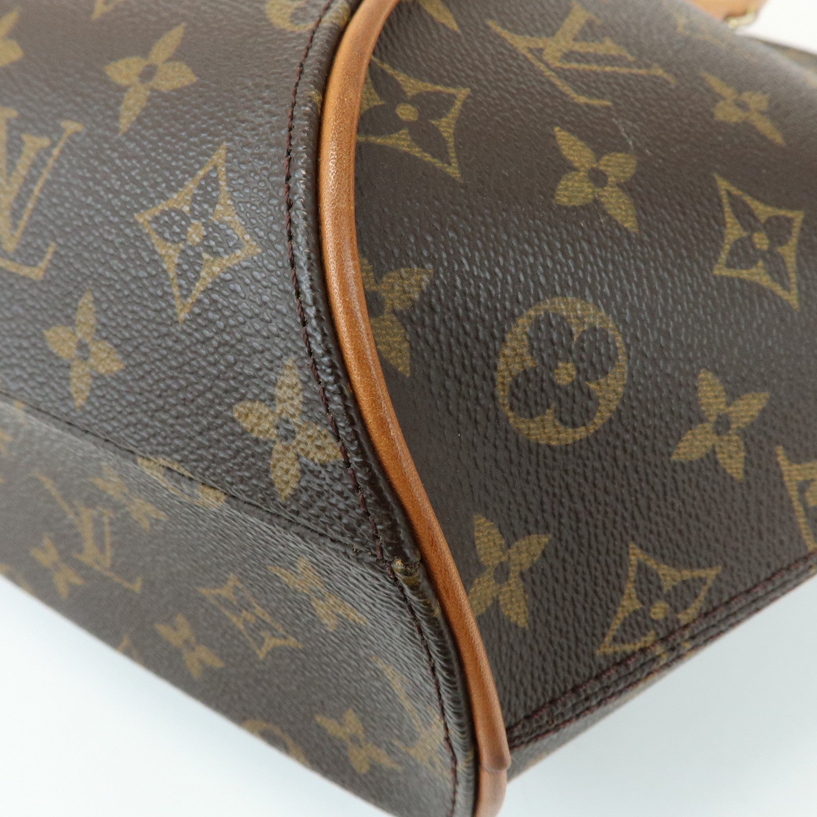 Louis Vuitton Monogram Ellipse MM Hand Bag Brown M51126