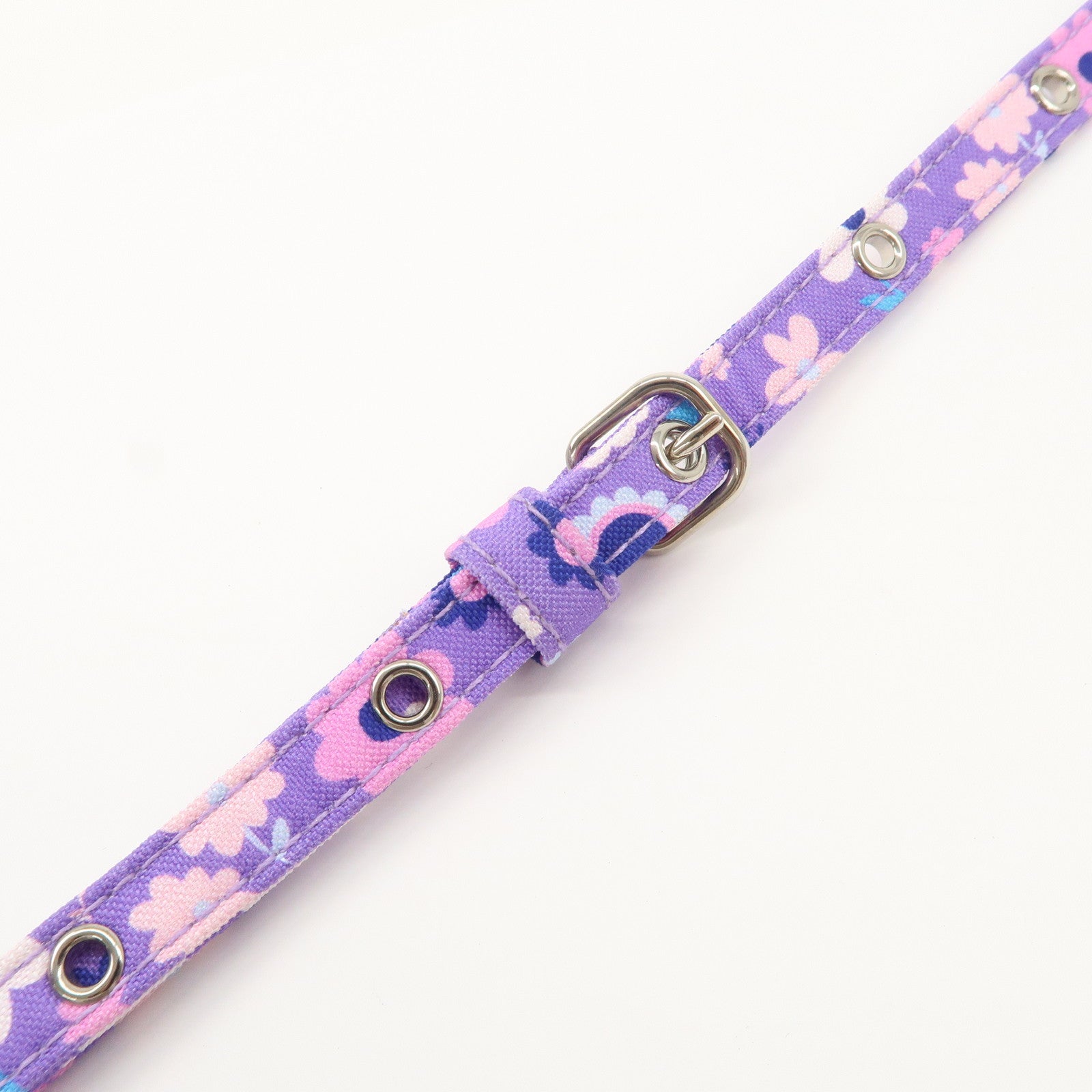 BALENCIAGA Wheel XS Nylon 2Way Bag Shoulder Bag Purple 656682 Used