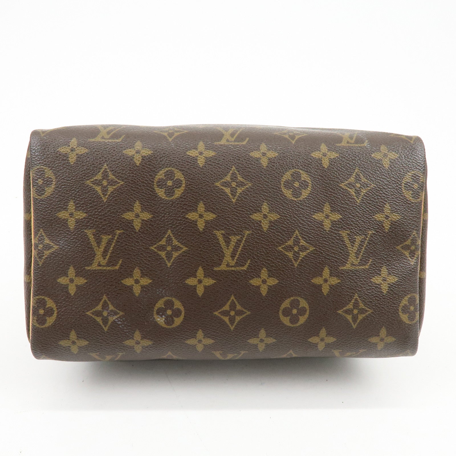 Louis Vuitton Monogram Speedy 25 Boston Bag Hand Bag Brown M41528
