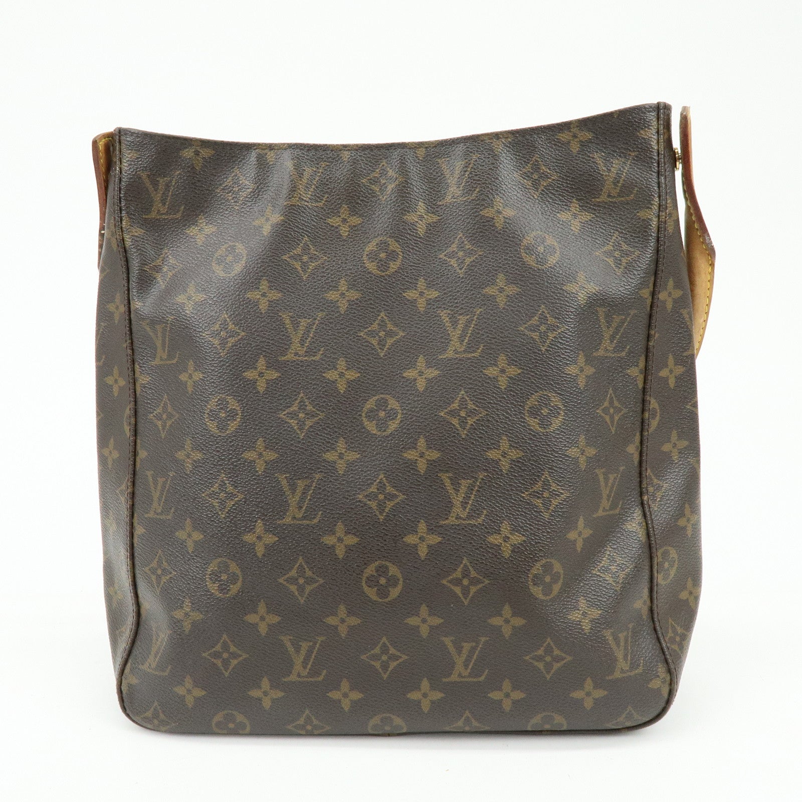 Louis Vuitton Monogram Looping GM Shoulder Bag Brown M51145