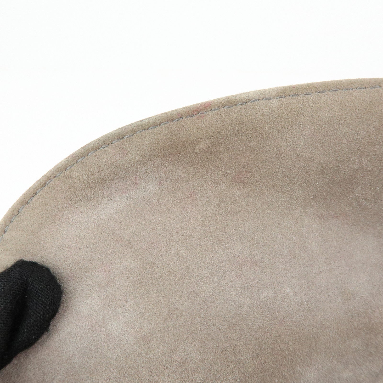 Christian Dior Lady Dior Cannage Leather 2Way Bag Hand Bag Gray