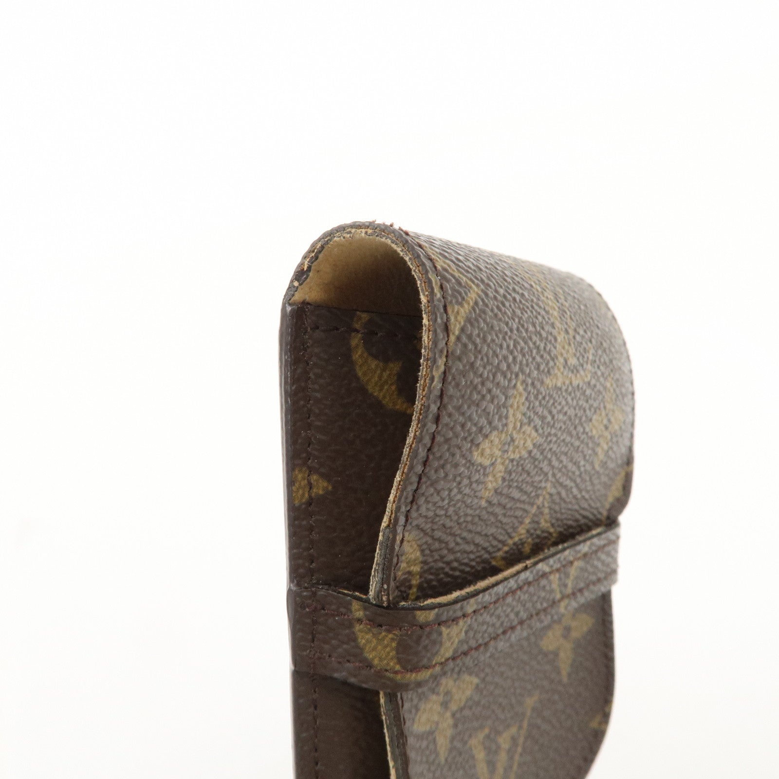 Louis Vuitton Set of 2 Monogram Canvas Glass Case M62970 M62962 Used