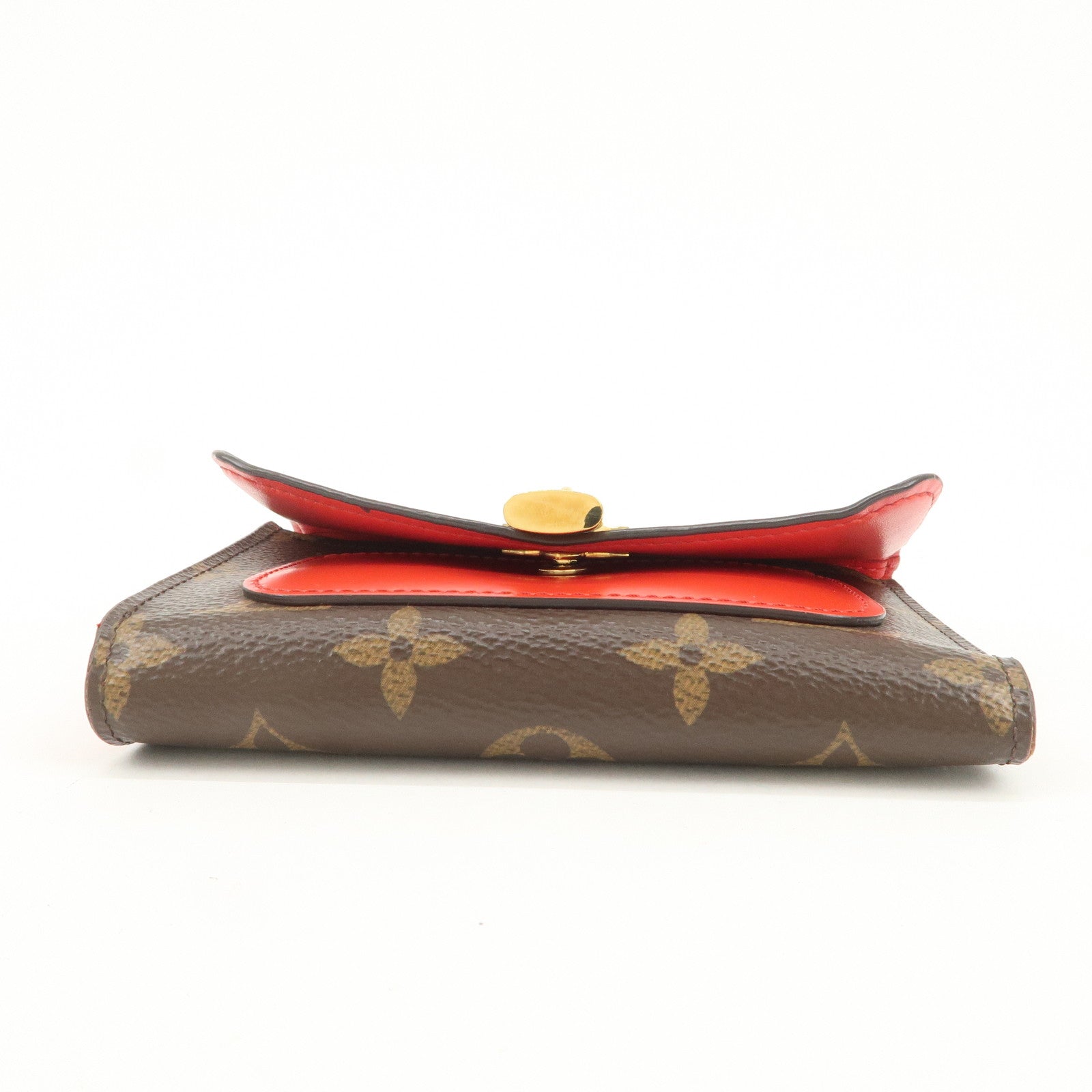 Louis Vuitton Monogram Portefeuille Flower Wallet Coquelicot M62567