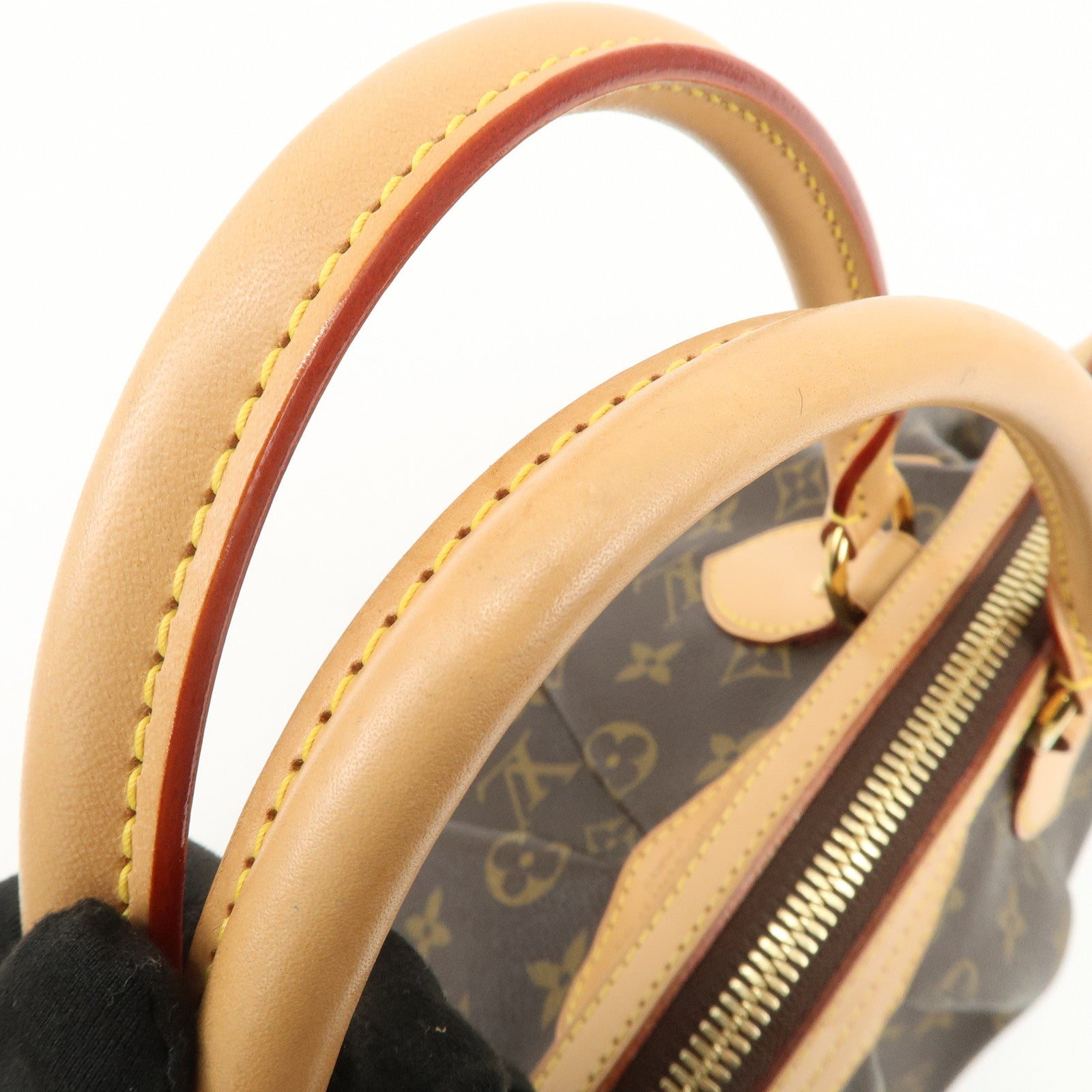 Louis Vuitton Monogram Tivoli PM Hand Bag Shoulder Bag Brown M40143