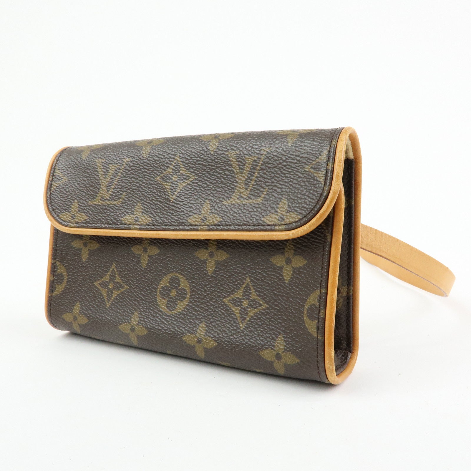 Louis Vuitton Monogram Pochette Florentine Waist Bag Belt S M51855