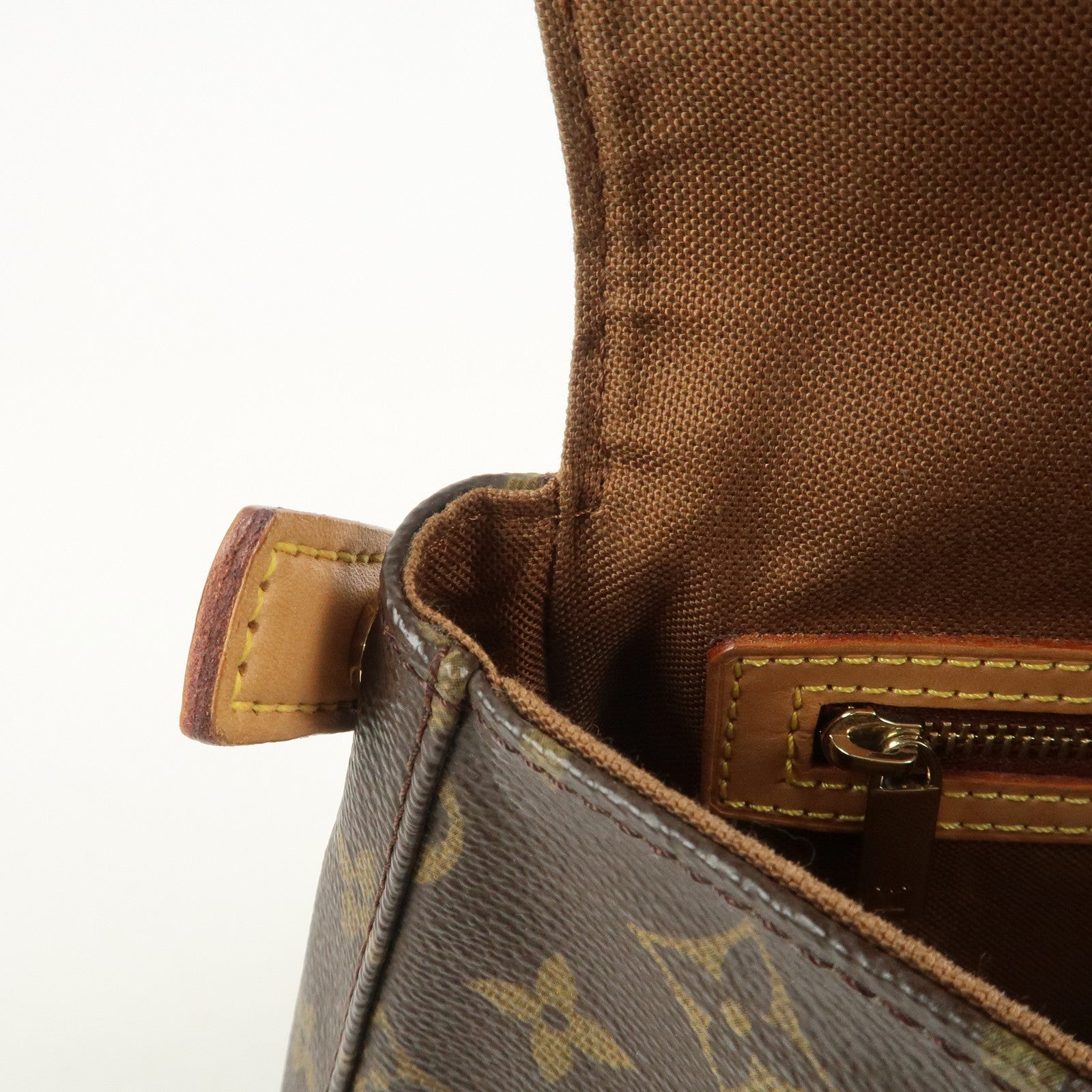 Louis Vuitton Monogram Mini Looping Shoulder Bag Brown M51147