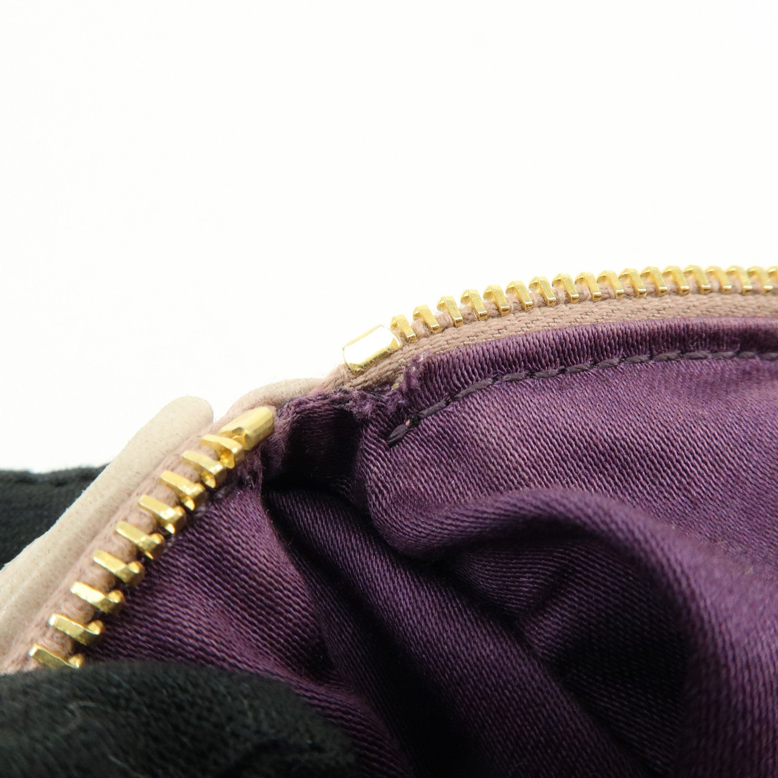 MIU MIU Matelasse Shoulder Bag Hand Bag Pink Beige 5N1521