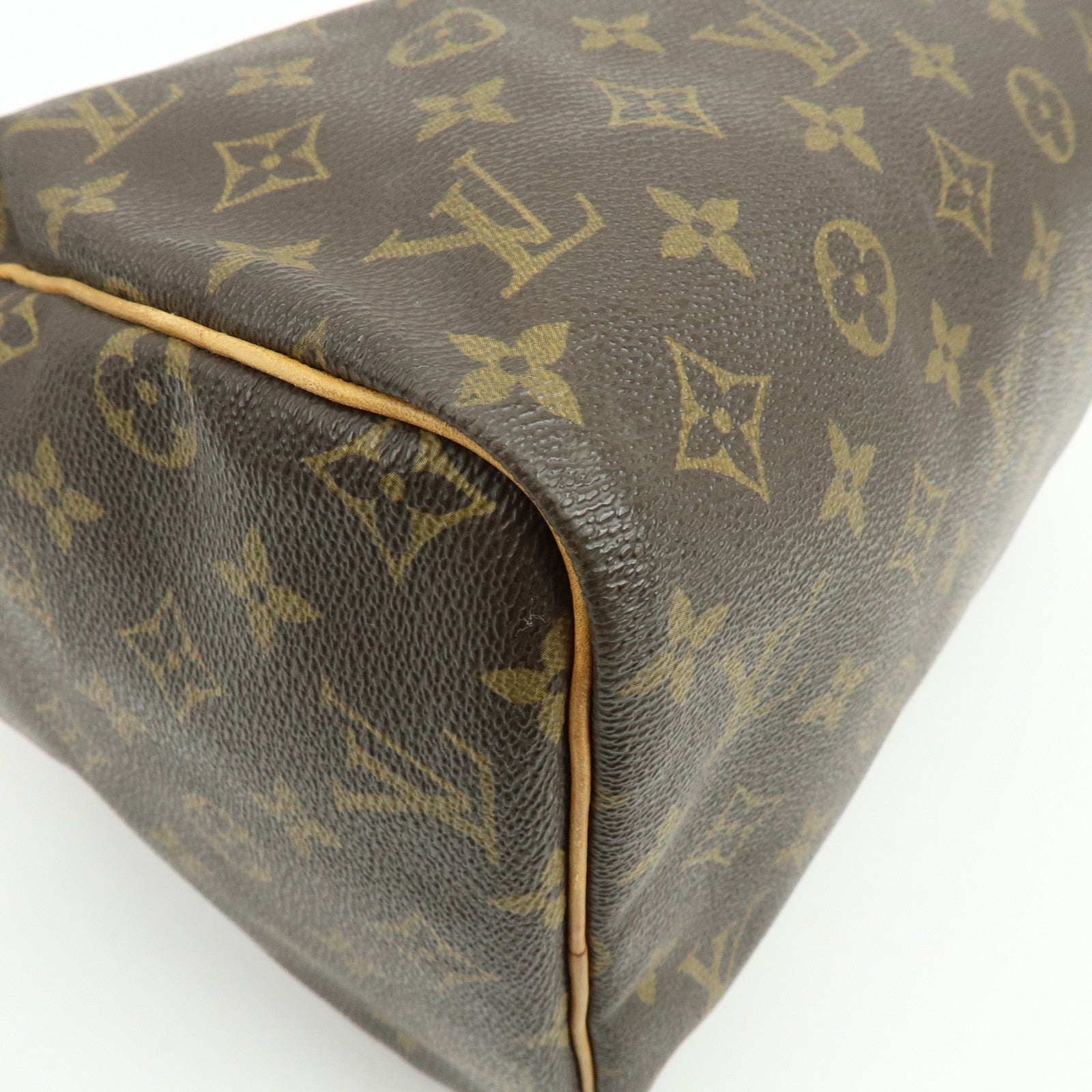 Louis Vuitton Monogram Speedy 30 Boston Bag Hand Bag Brown M41526